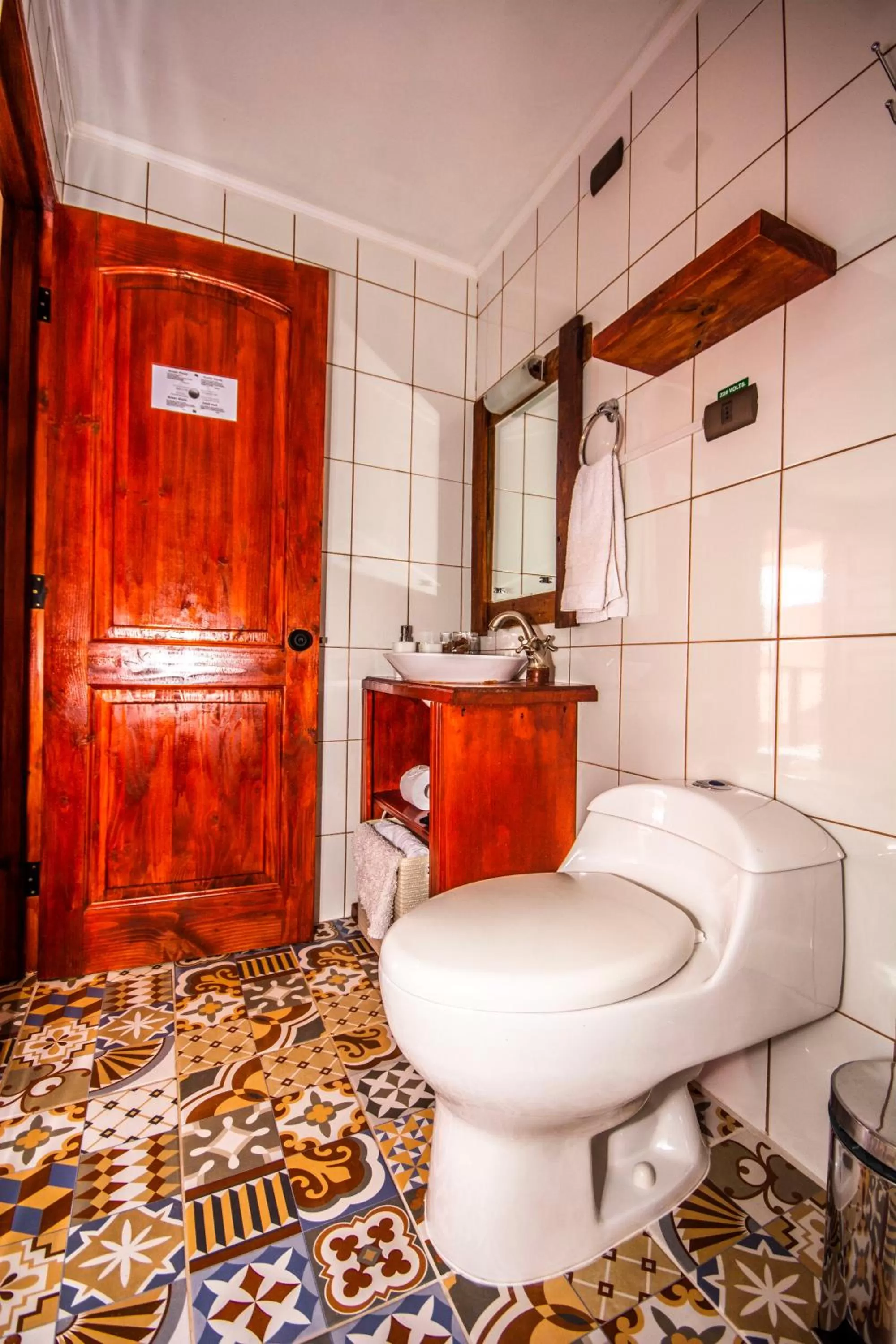 Bathroom in Hotel Casa Algarrobo