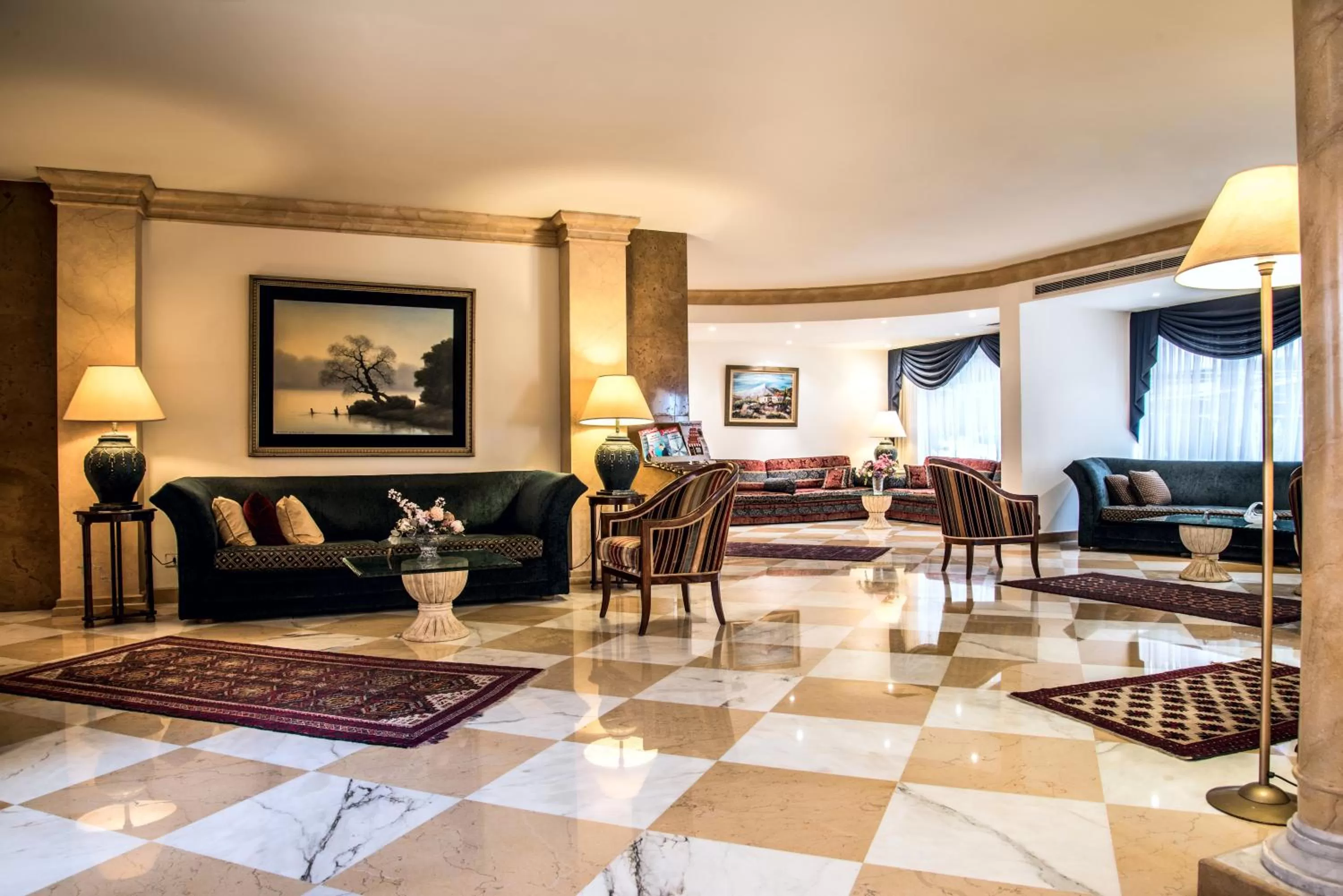 Lobby or reception in Bella Riva Hotel