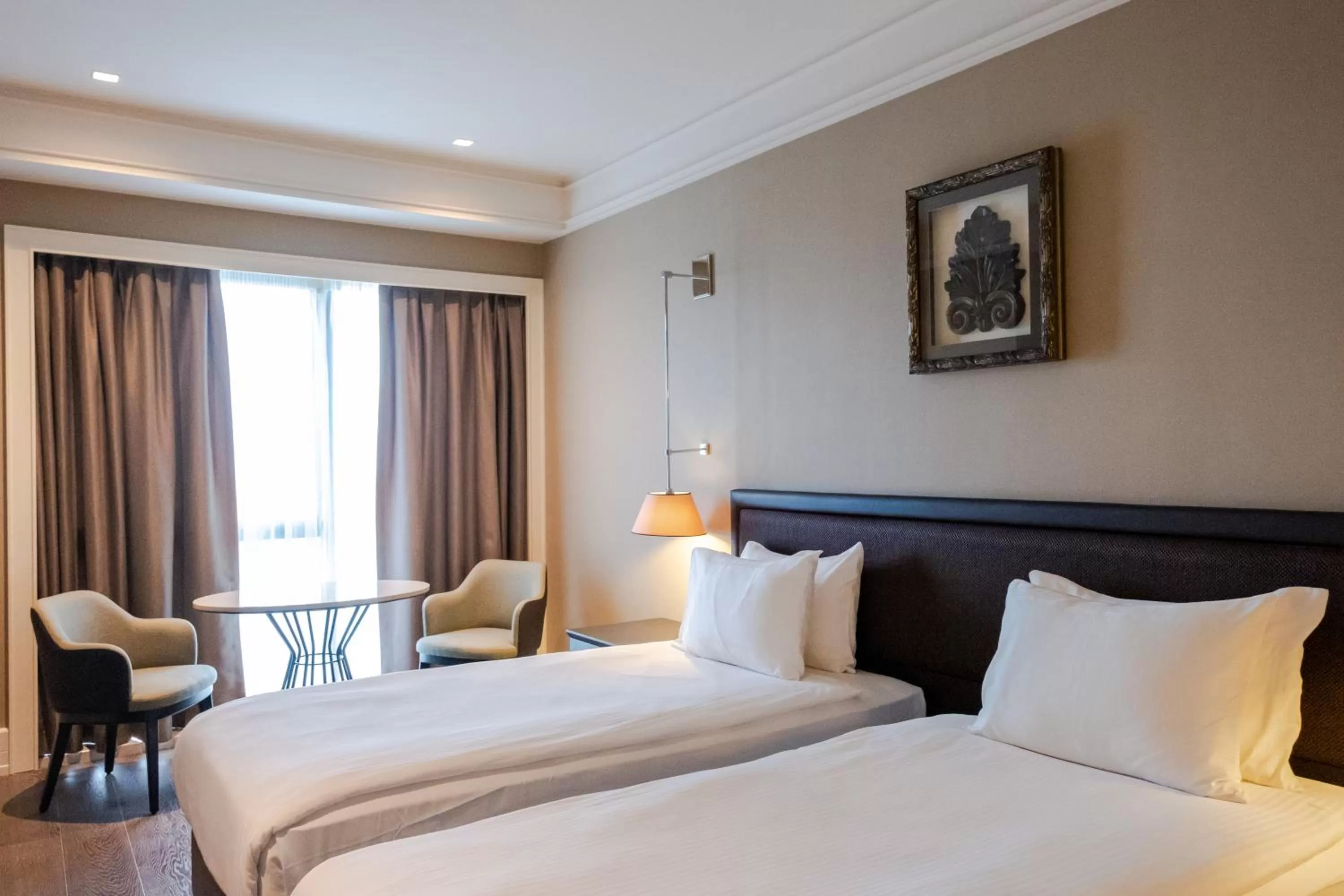 Bed in Windsor Hotel & Convention Center Istanbul