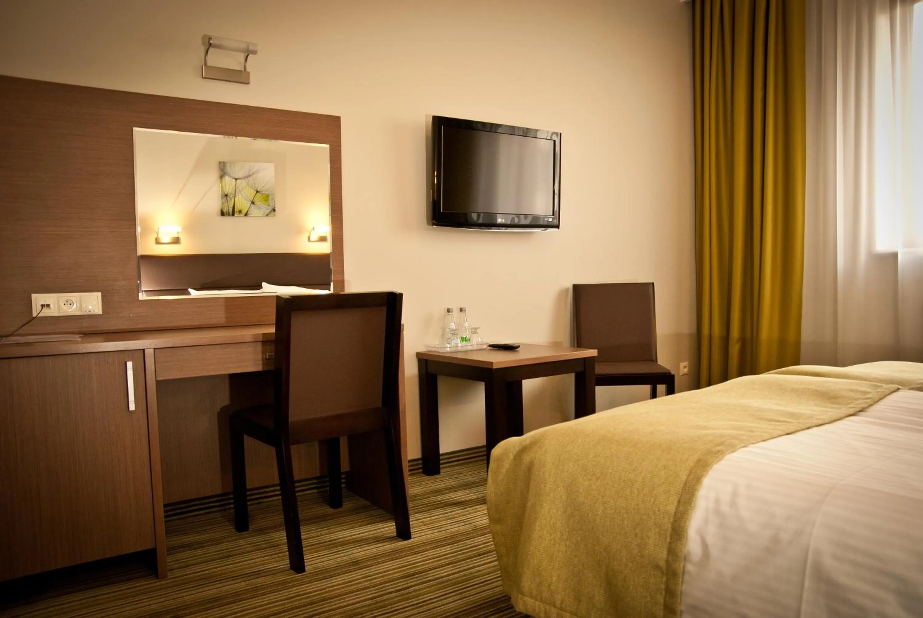 Bed in Hotel Pod Dębem