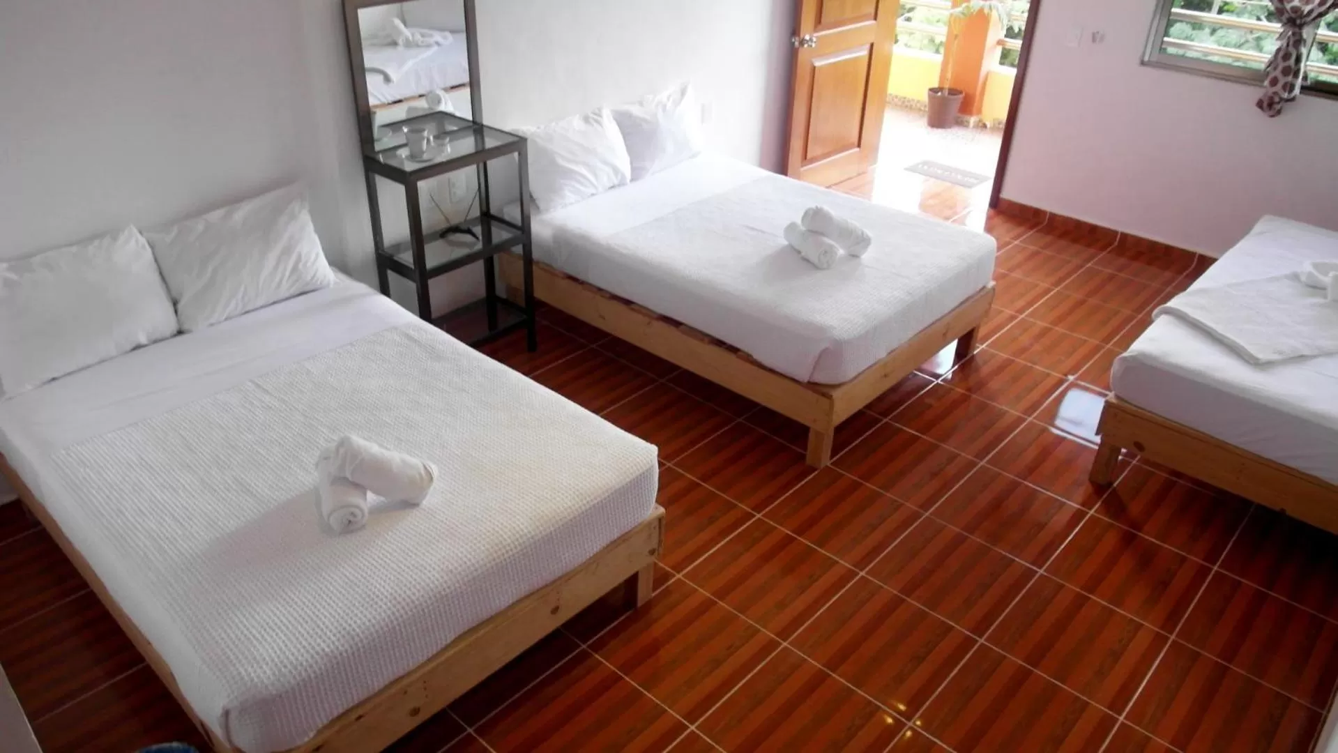 Bed in Itza La Veleta Tulum