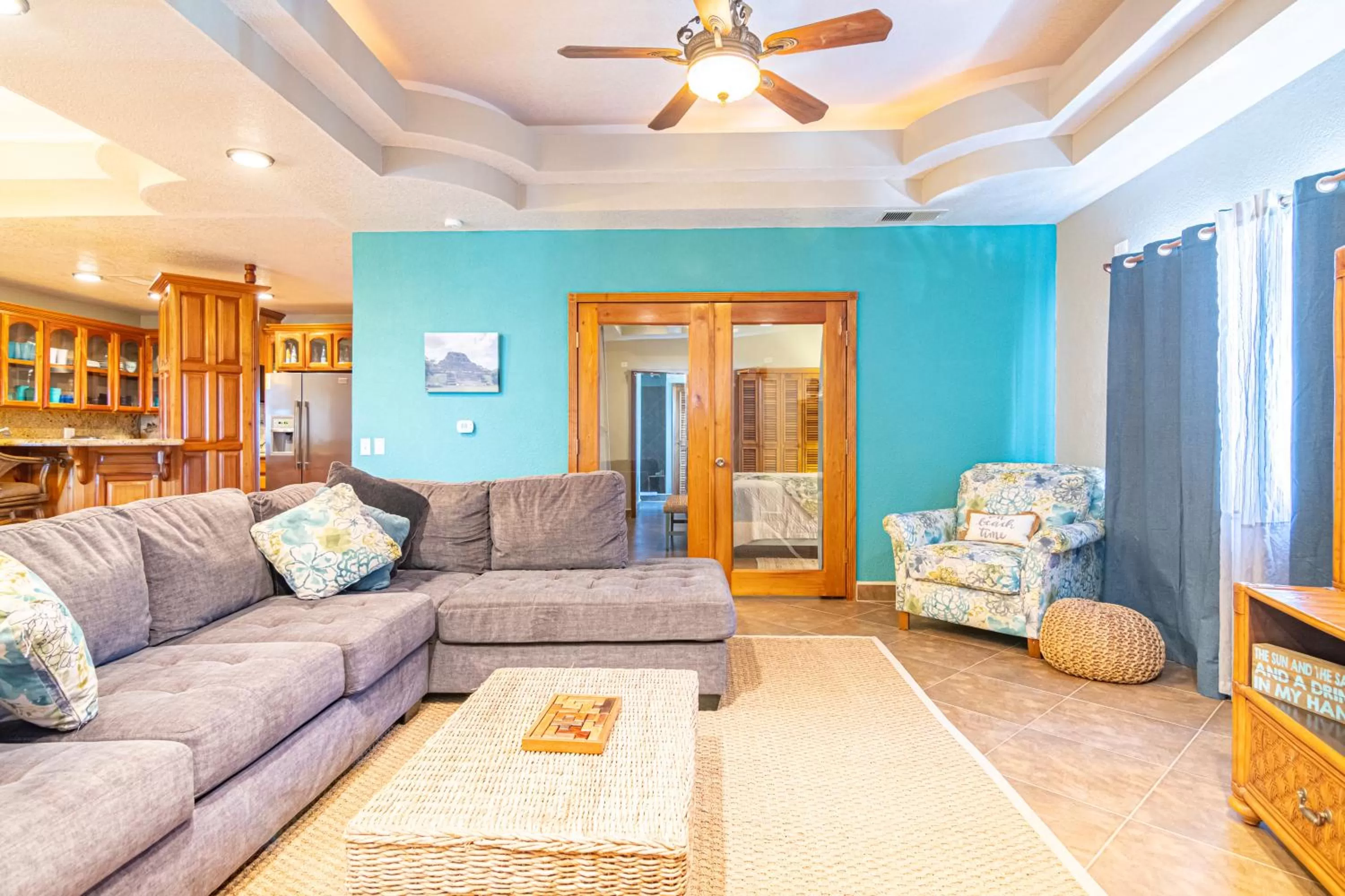 Living room, Seating Area in Lighthouse Beach Villas