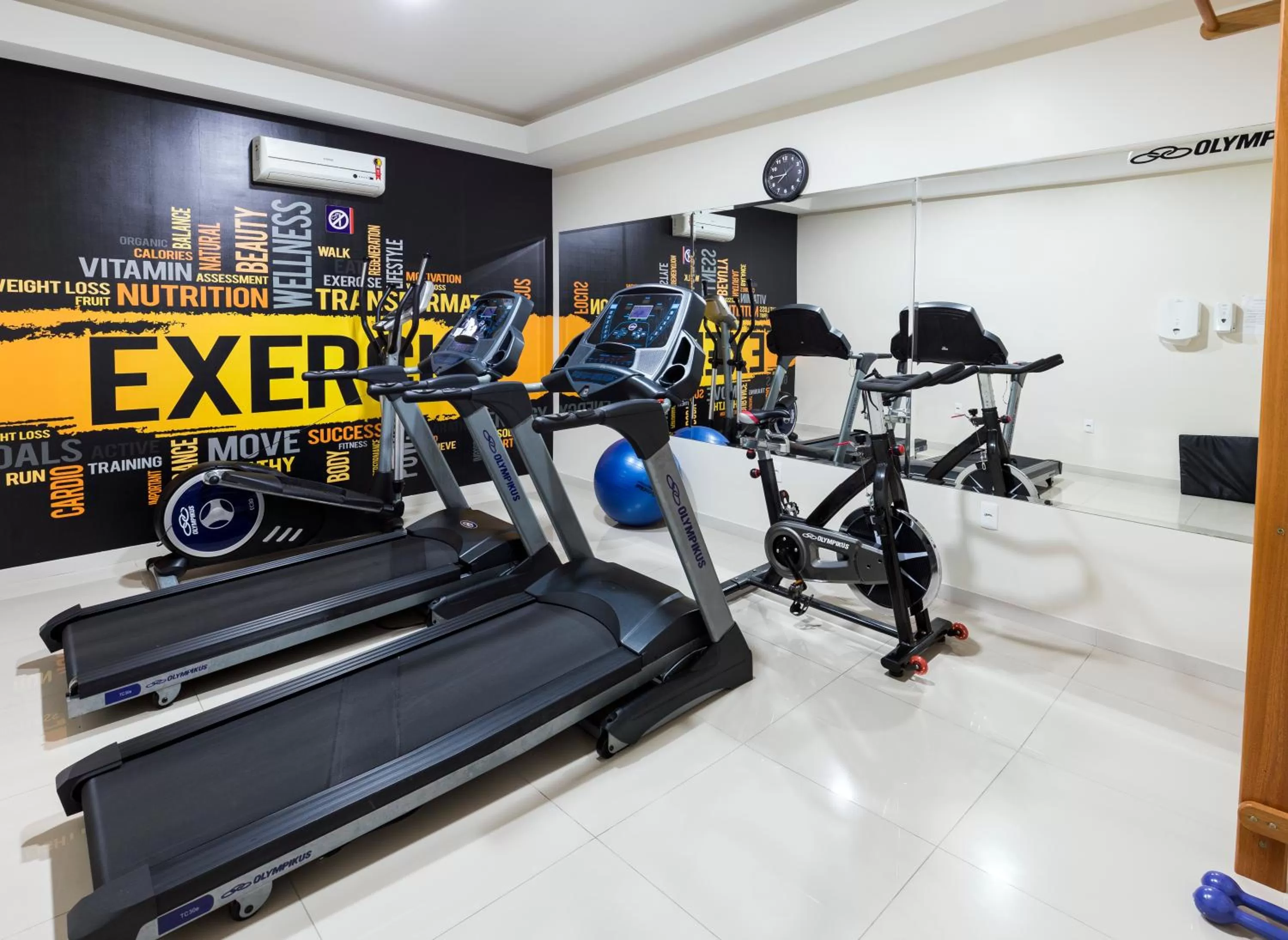 Fitness centre/facilities in Hotel Bella Camboriú