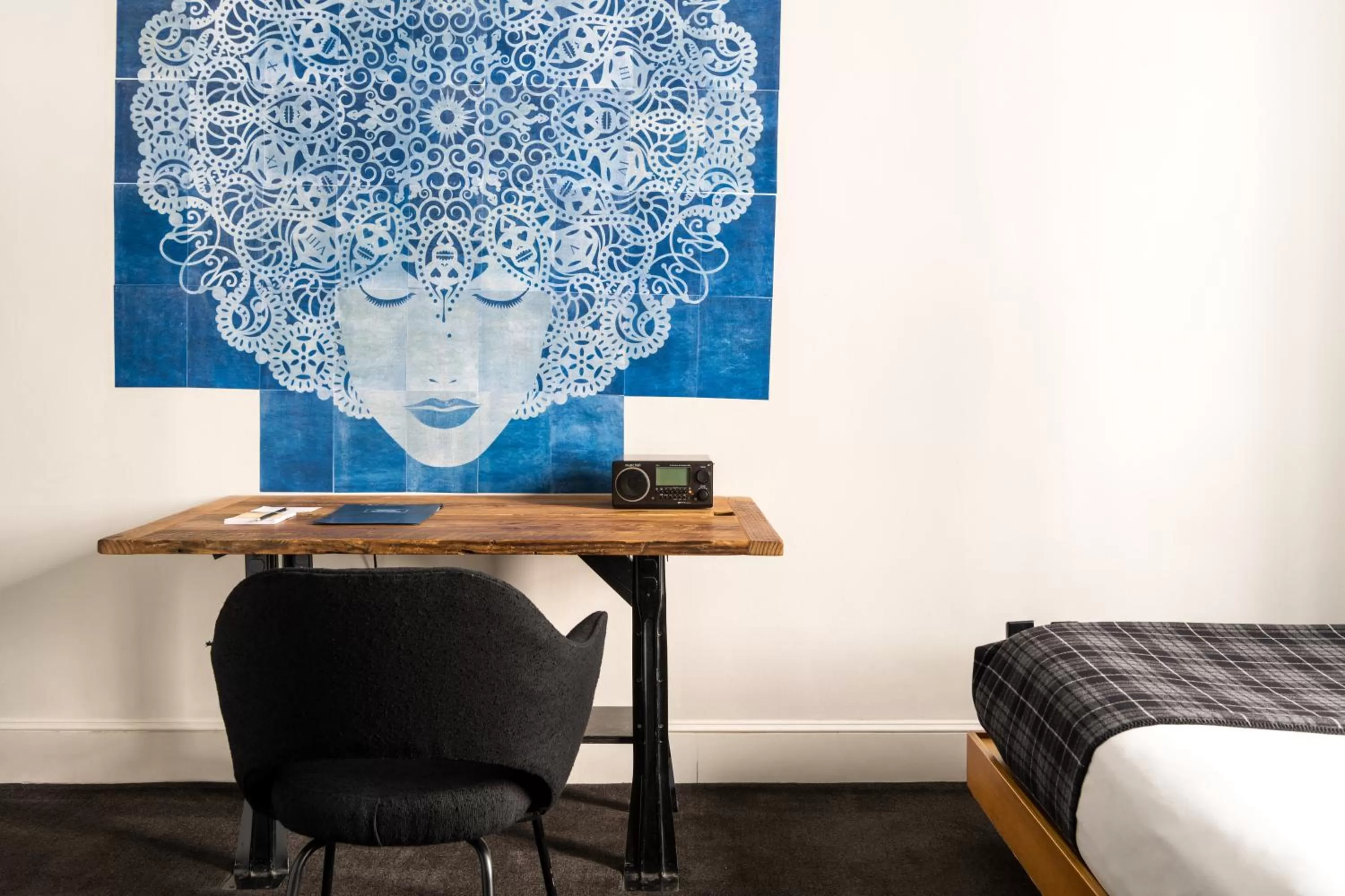 Bed in Ace Hotel New York