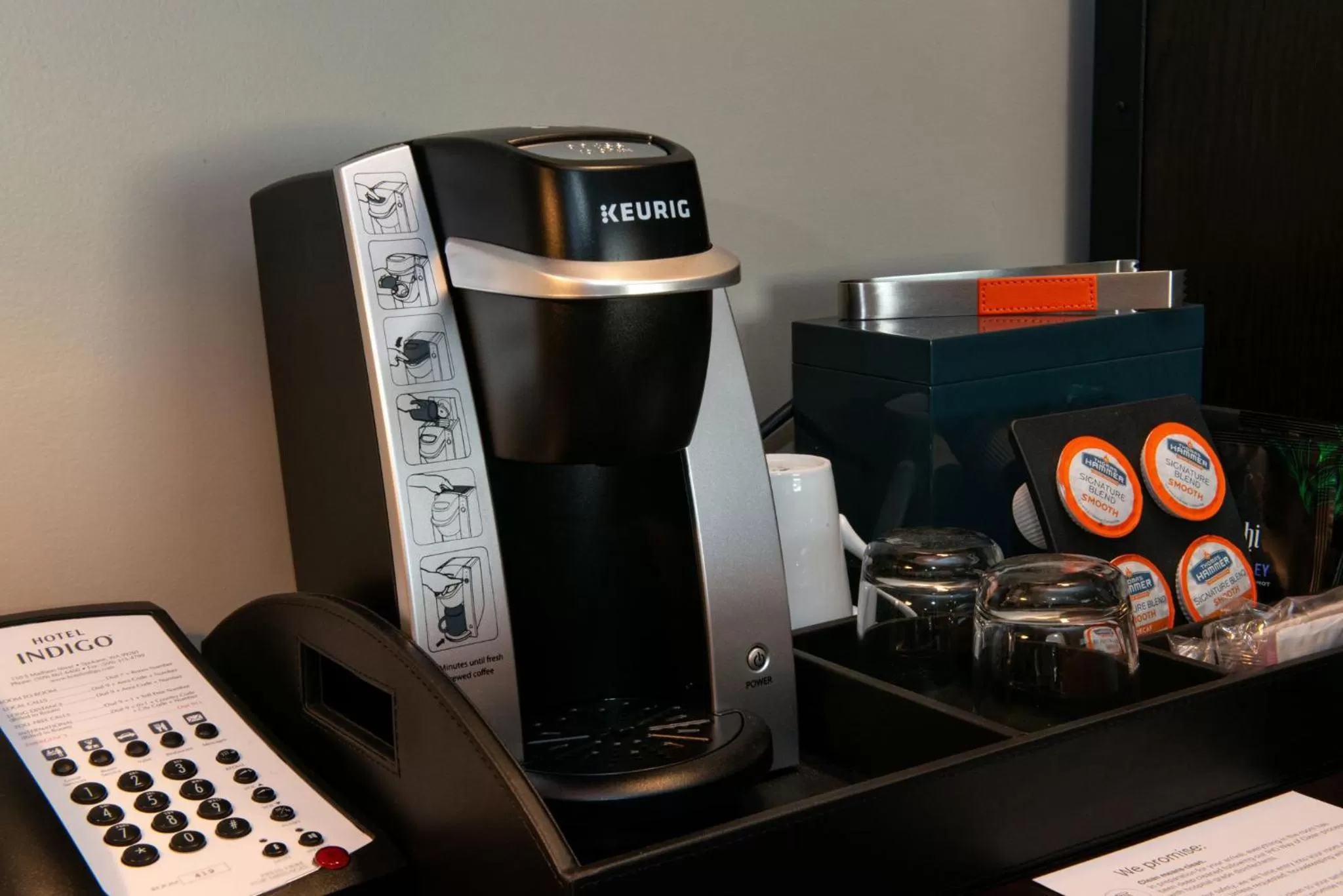 Coffee/tea facilities in Hotel Indigo Spokane Downtown by IHG