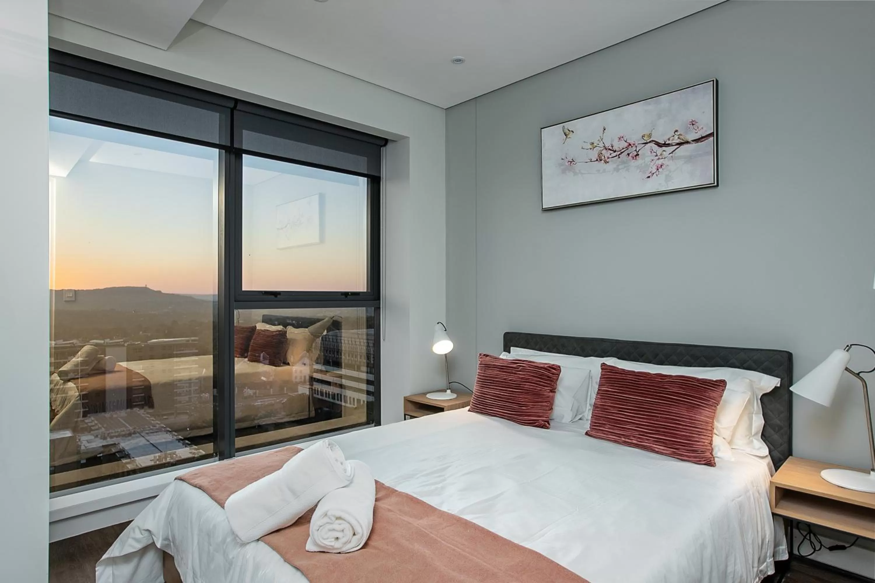 Bedroom, Bed in The Park Central Residence - WITH GENERATOR