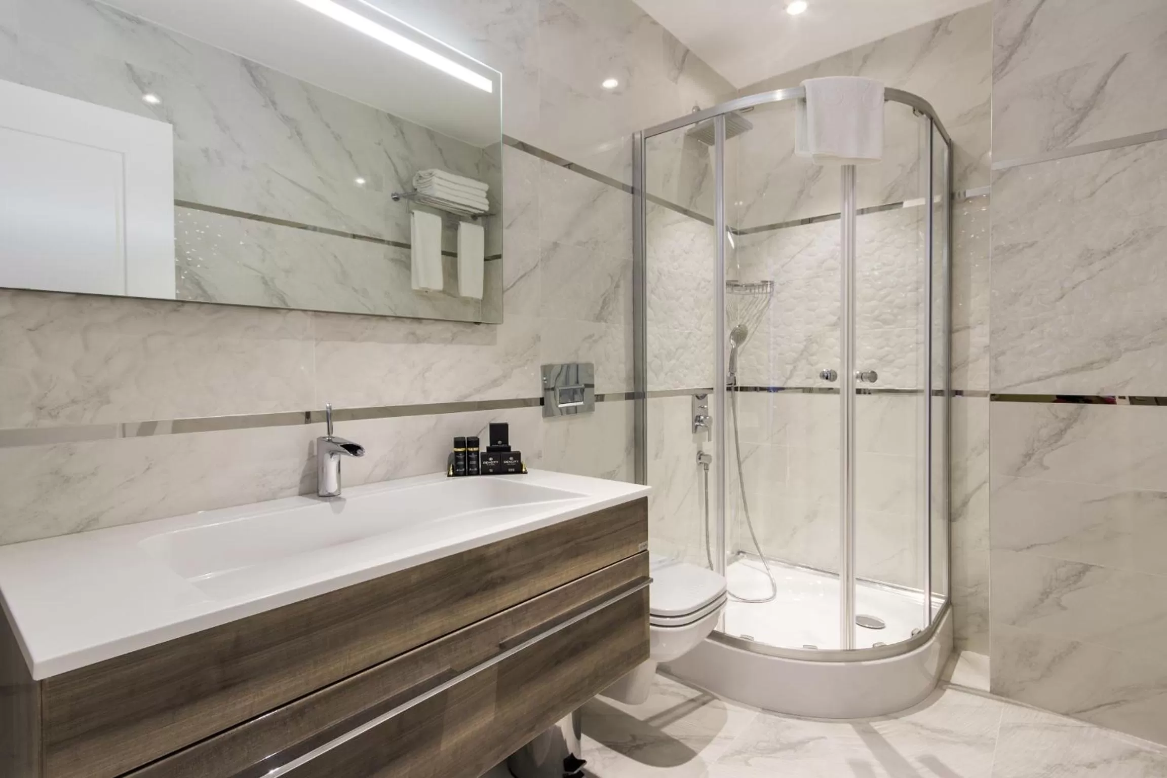 Bathroom in Dencity Hotels & Spa