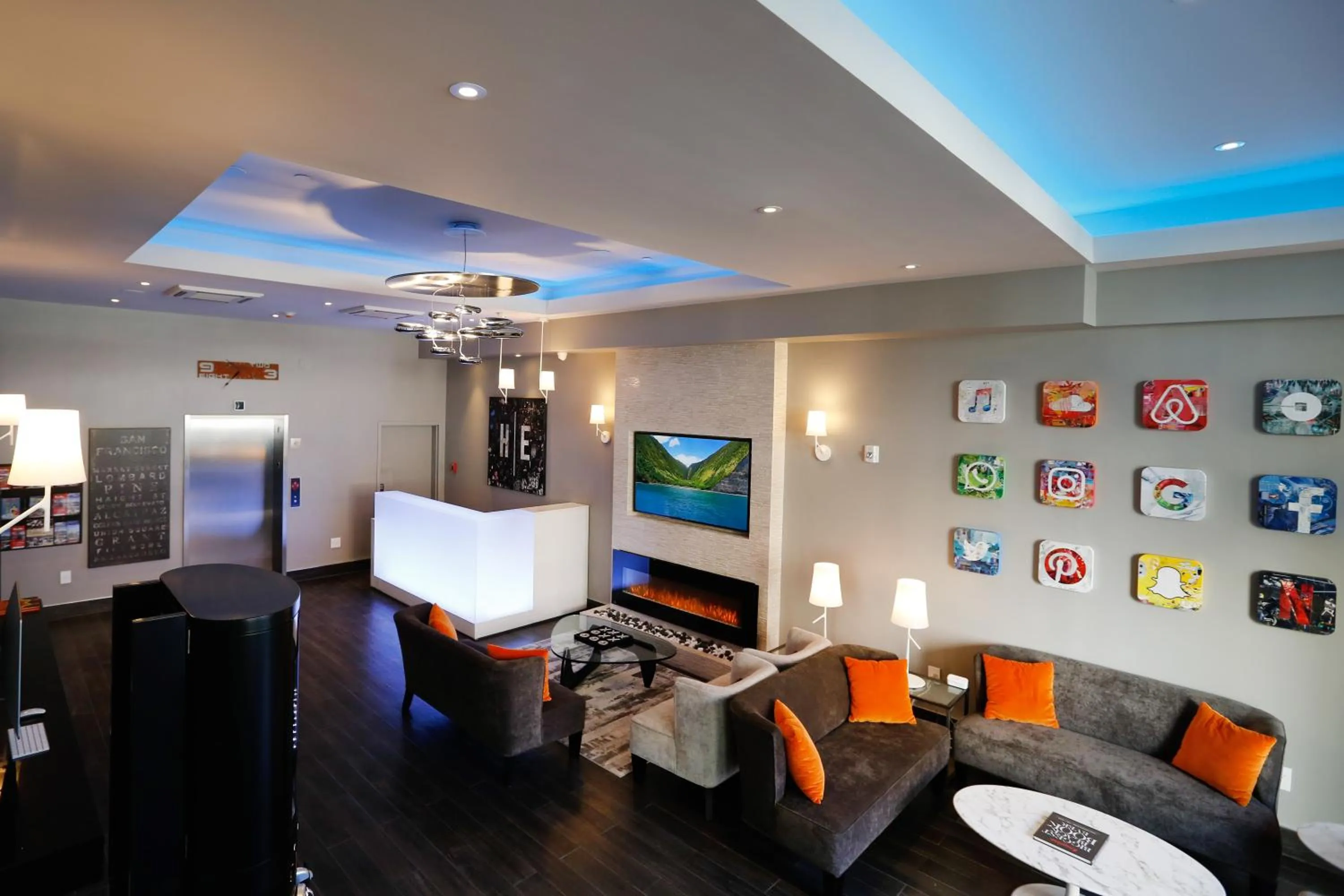 Lobby or reception in Hotel EPIK