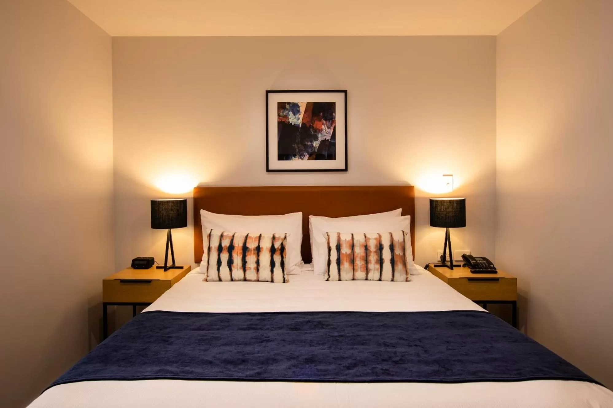 Bed in Quest Tauranga Central