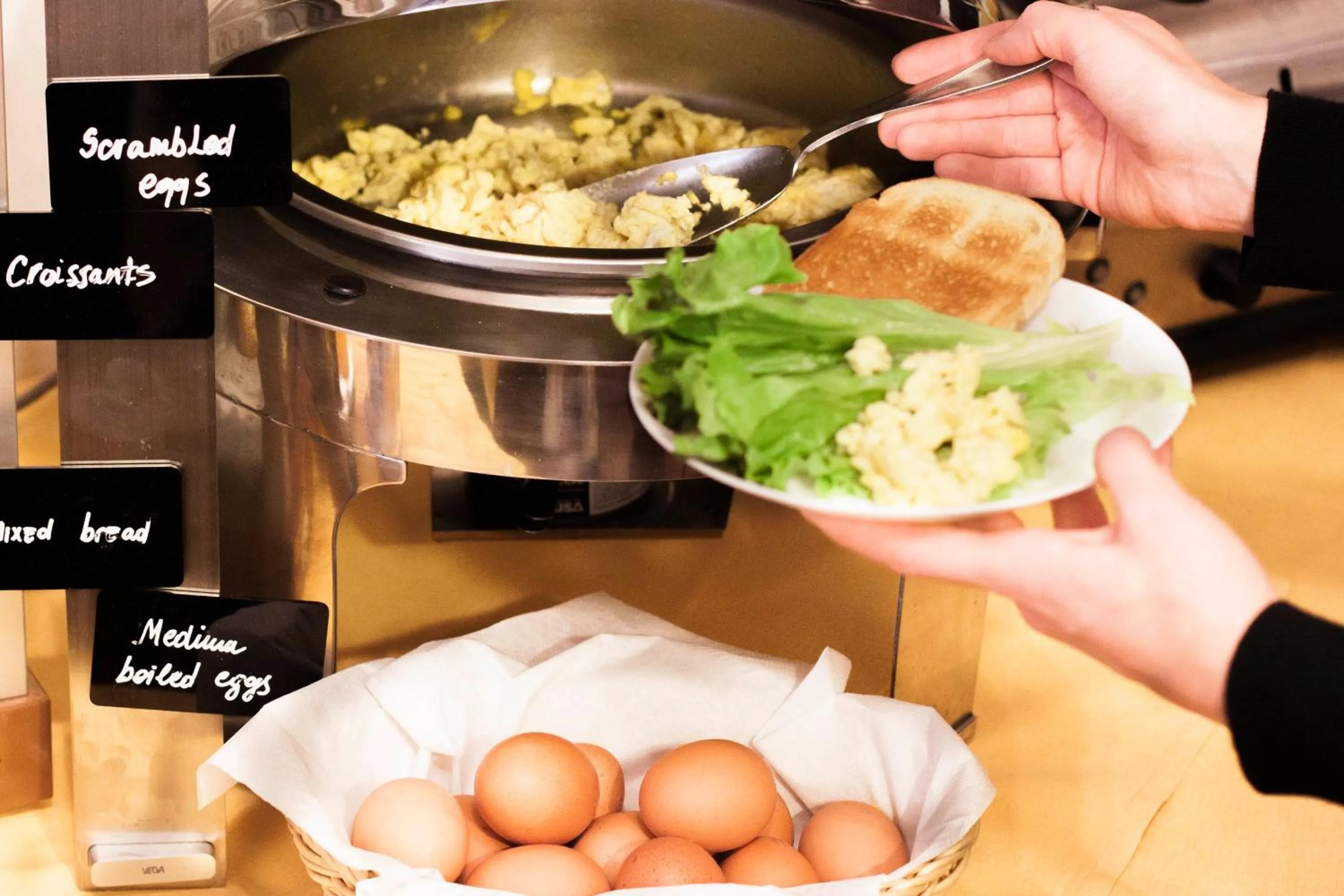 Breakfast in Hotel Rex