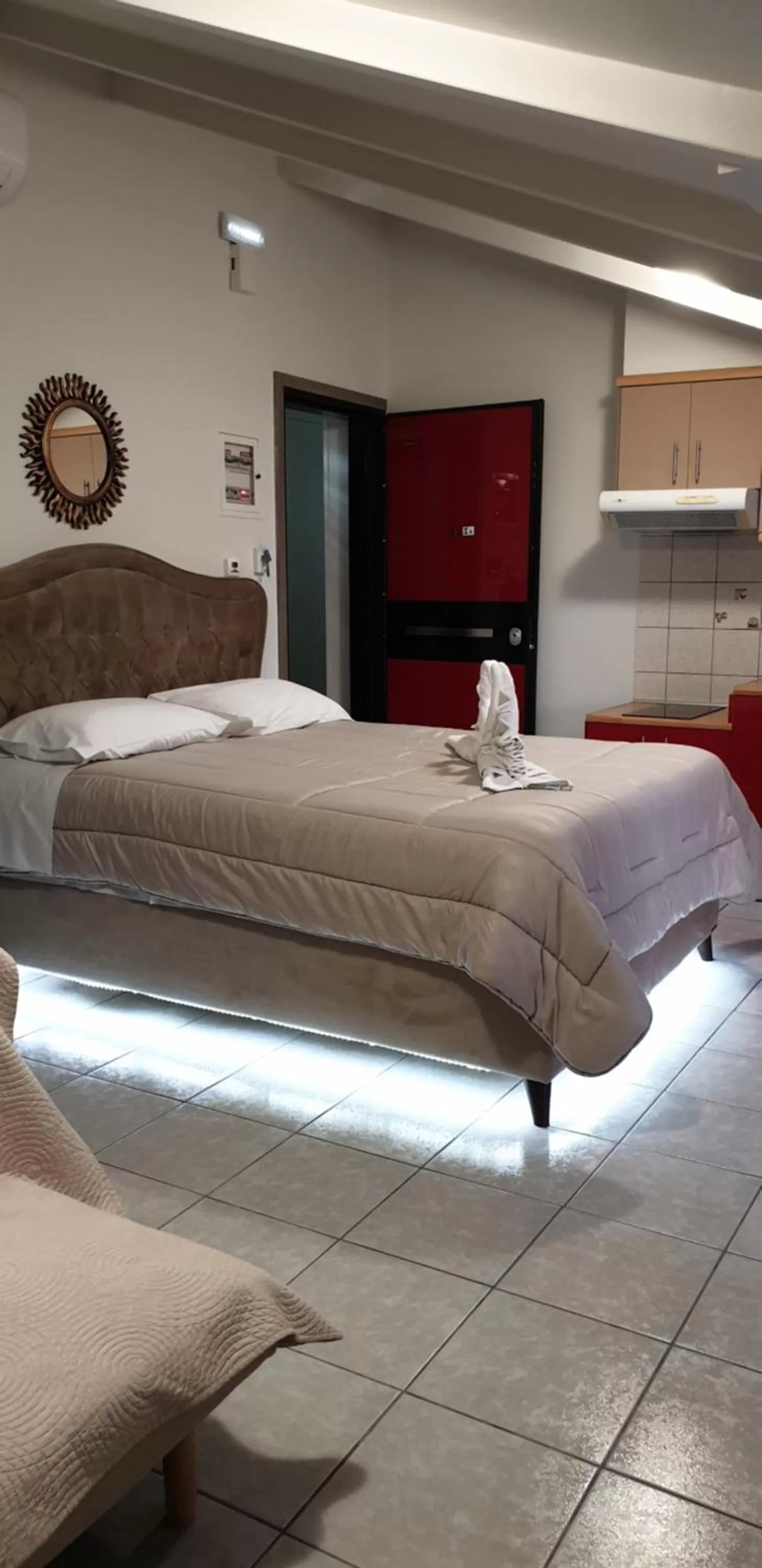 Bed in Alexia's Apartments