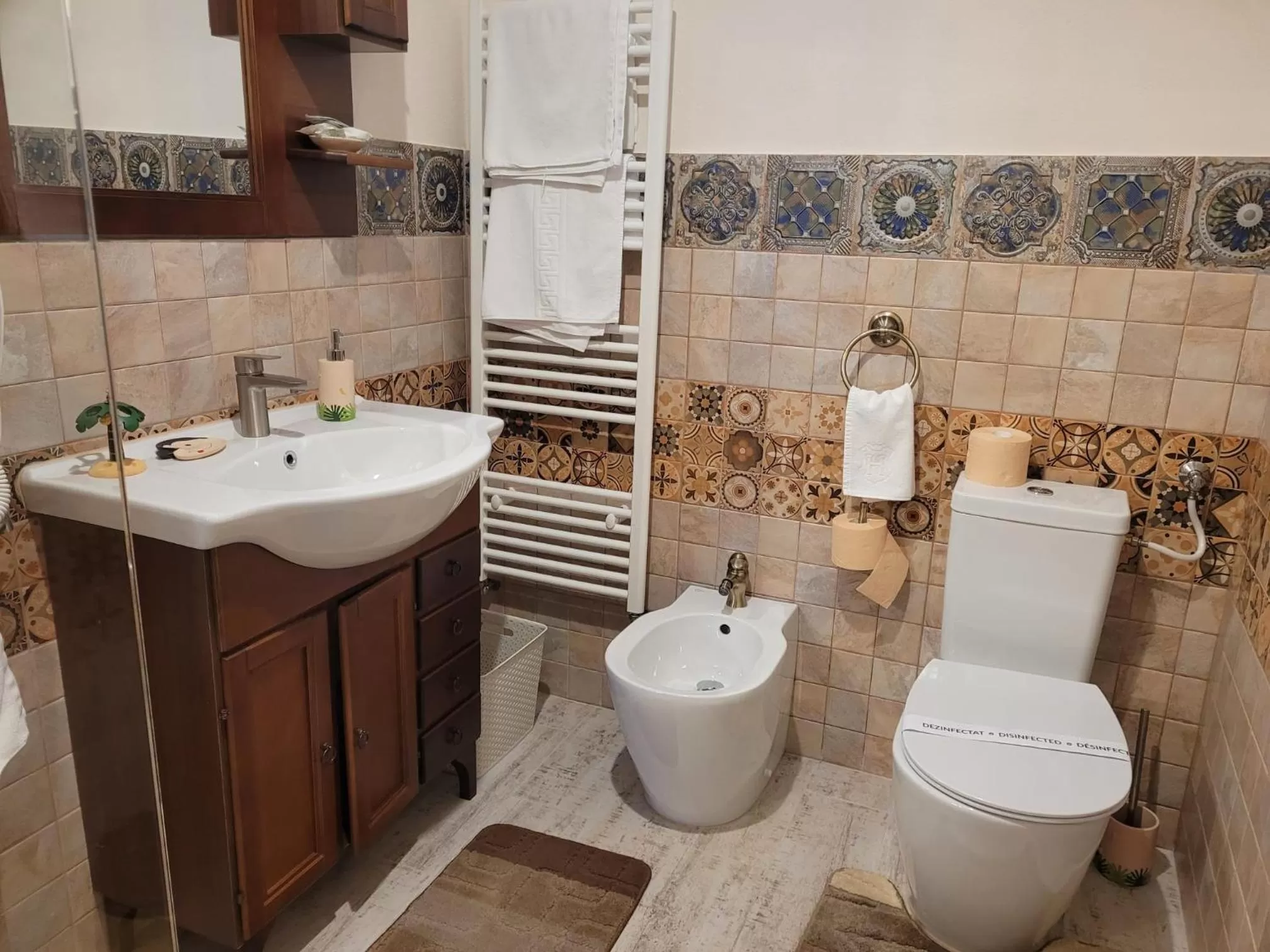 Bathroom in Hotel Bielmann