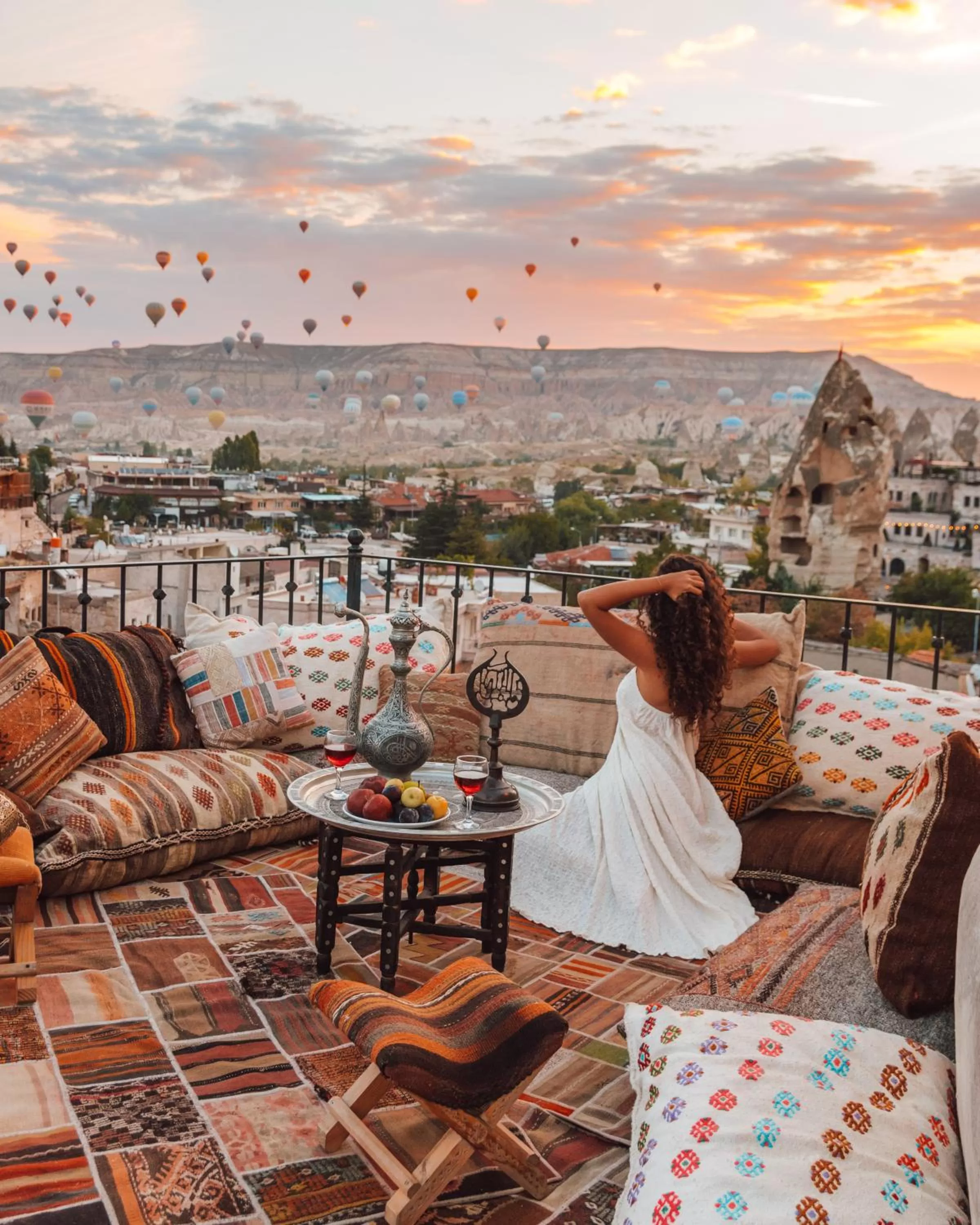 City view in Zara Cave Hotel