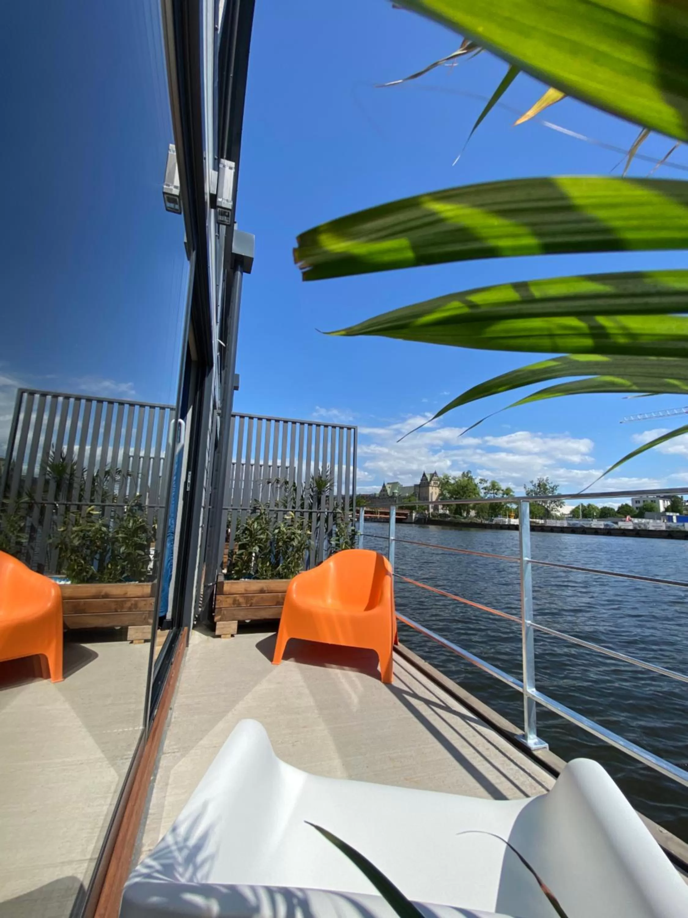 Natural landscape in Floating Apartments - ODRA DREAM