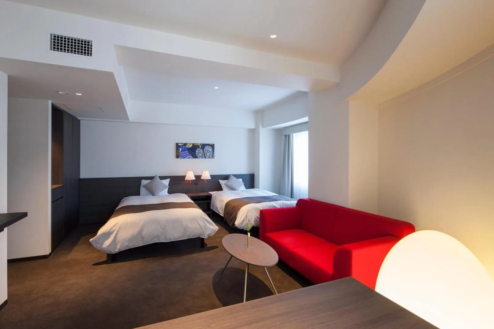 Bed in Ginza Grand Hotel