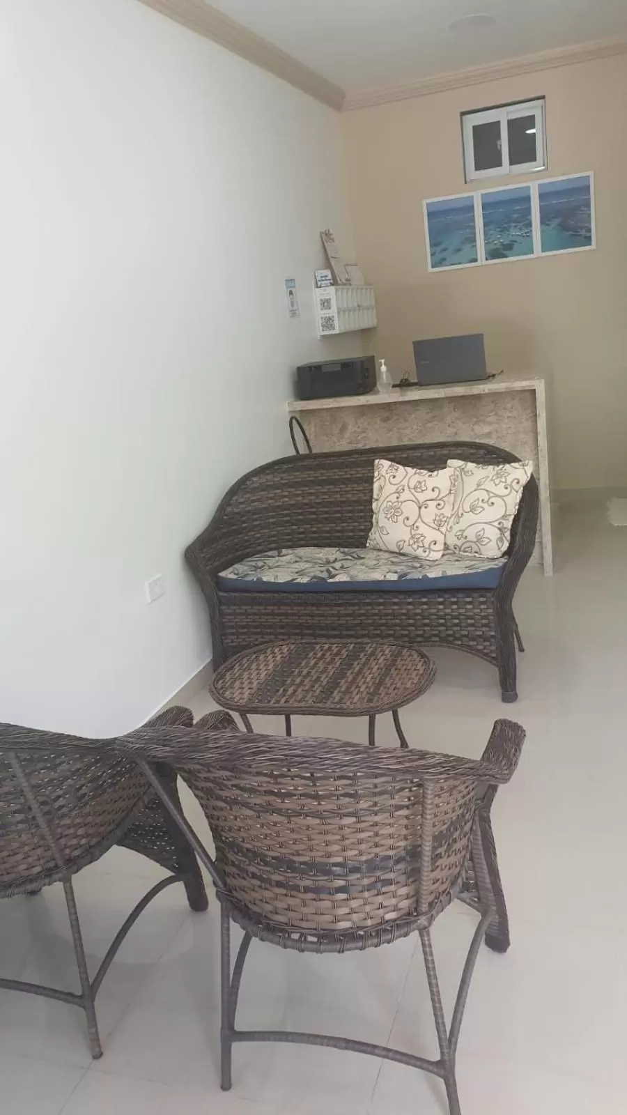 Lobby or reception in Pousada La Belle