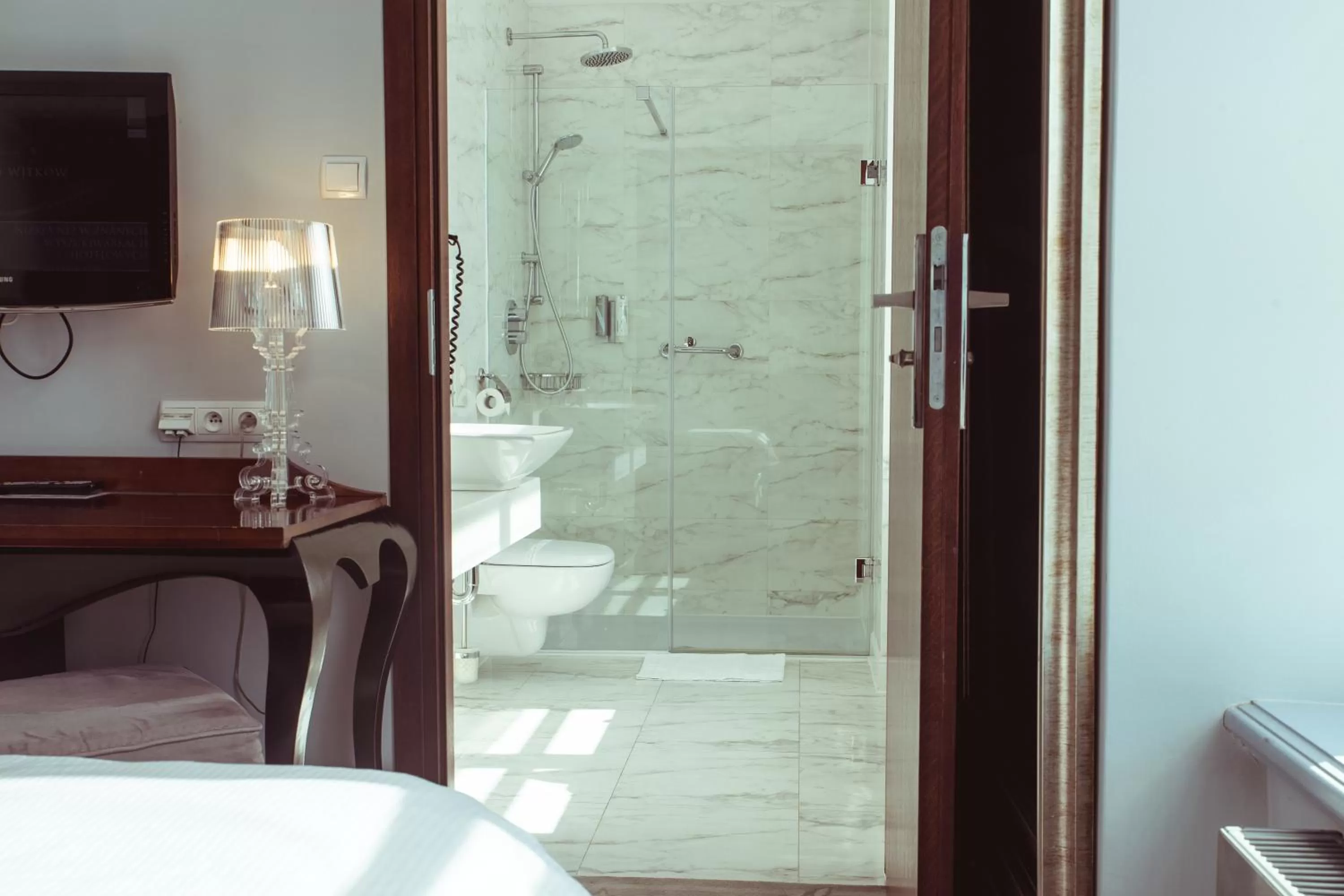 Bathroom in Hotel Krasicki