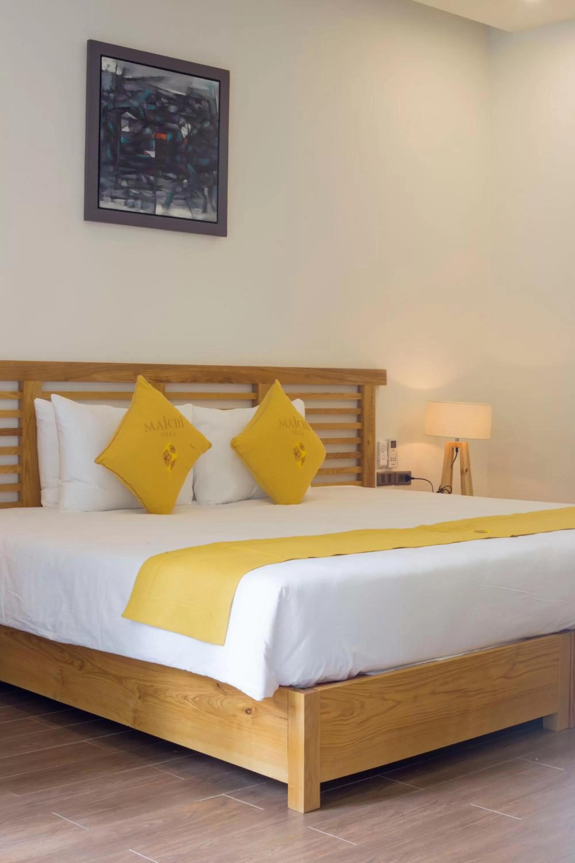 Bed in MaiChi Villa Hoi An