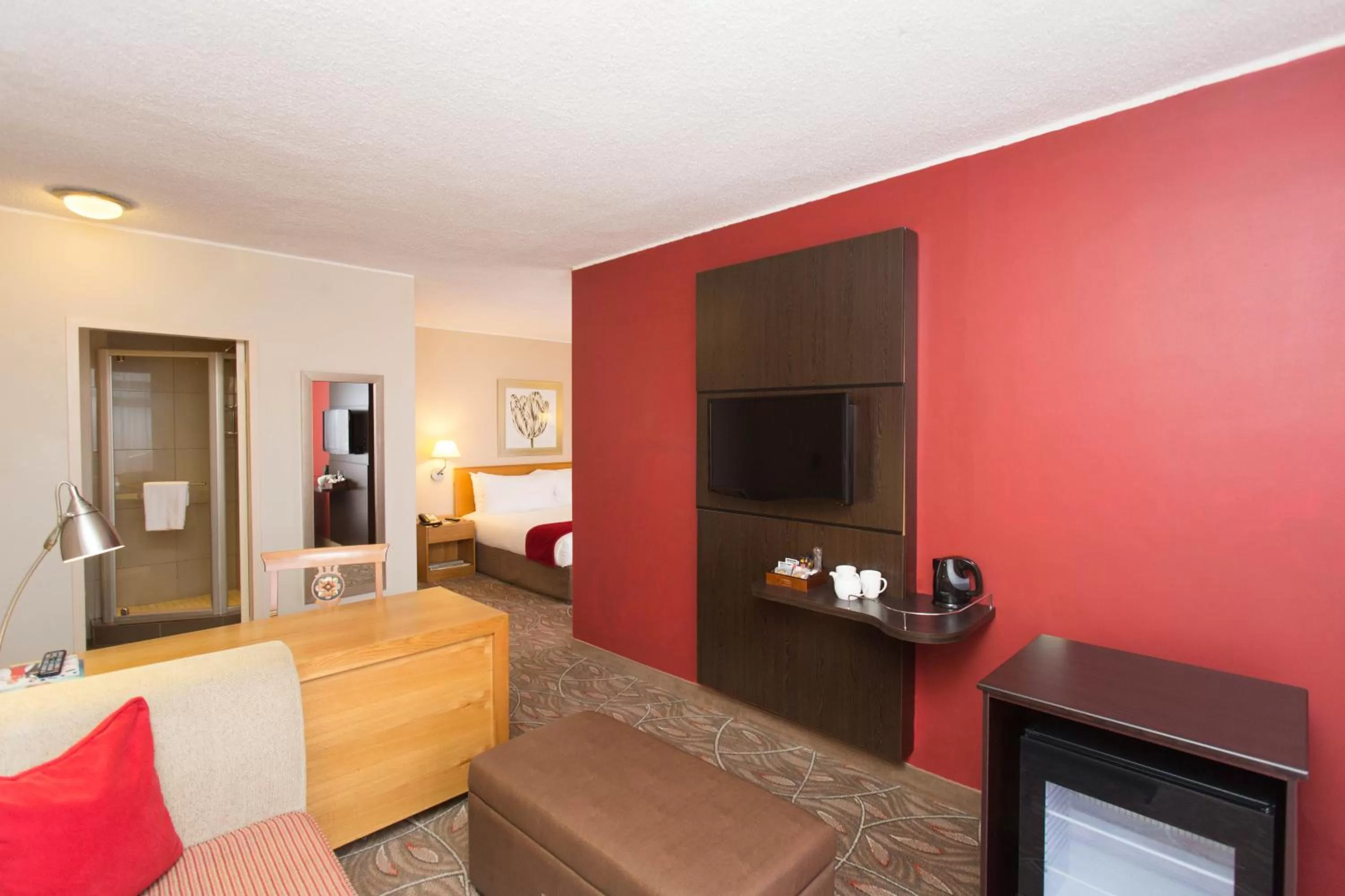 Seating area, Bed in Garden Court Nelson Mandela Boulevard