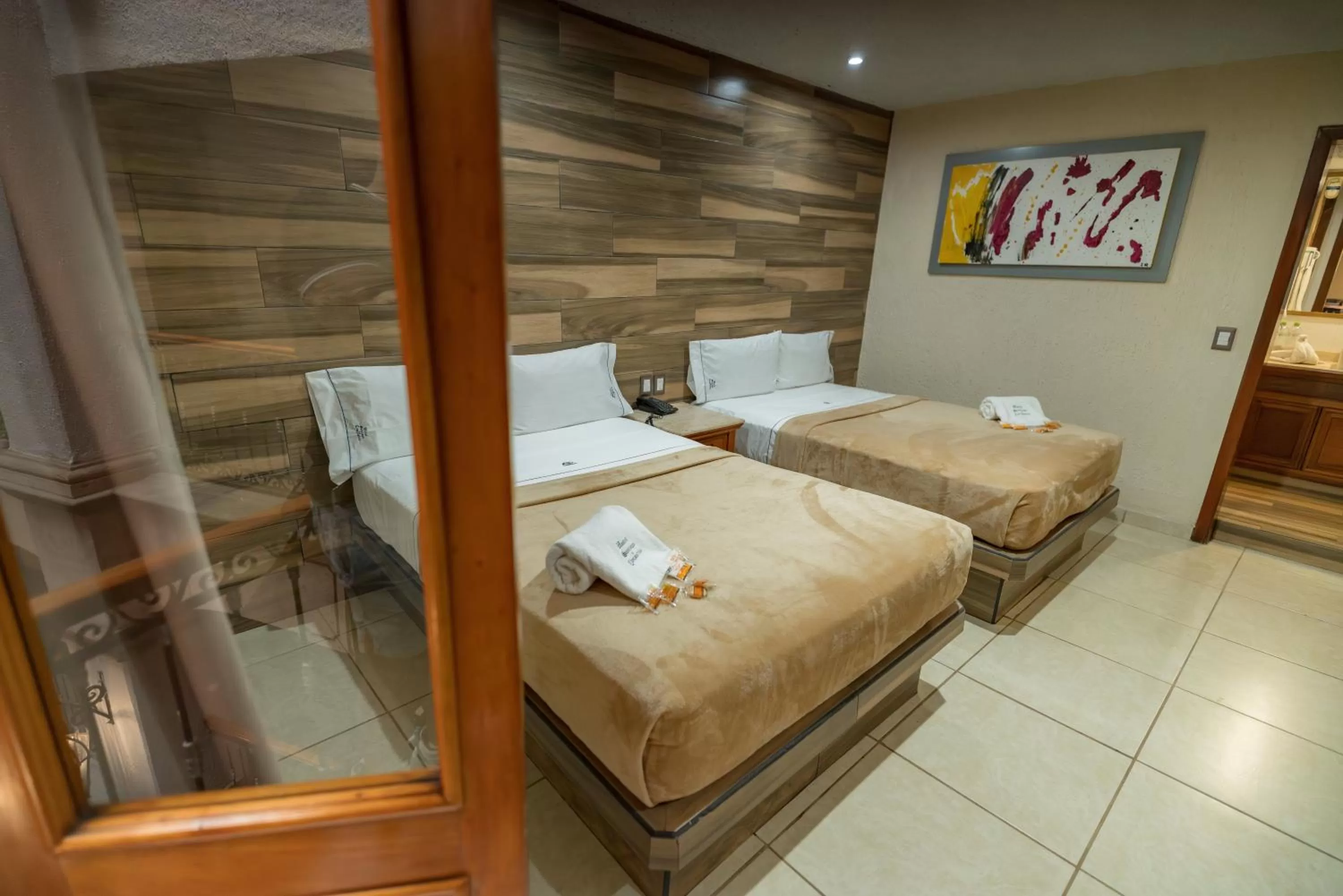 Photo of the whole room, Bed in Hotel Santiago De Compostela - Guadalajara Centro Historico