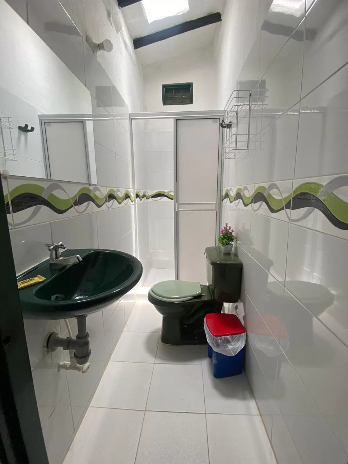 Bathroom in Hotel Campestre la Loma curiti