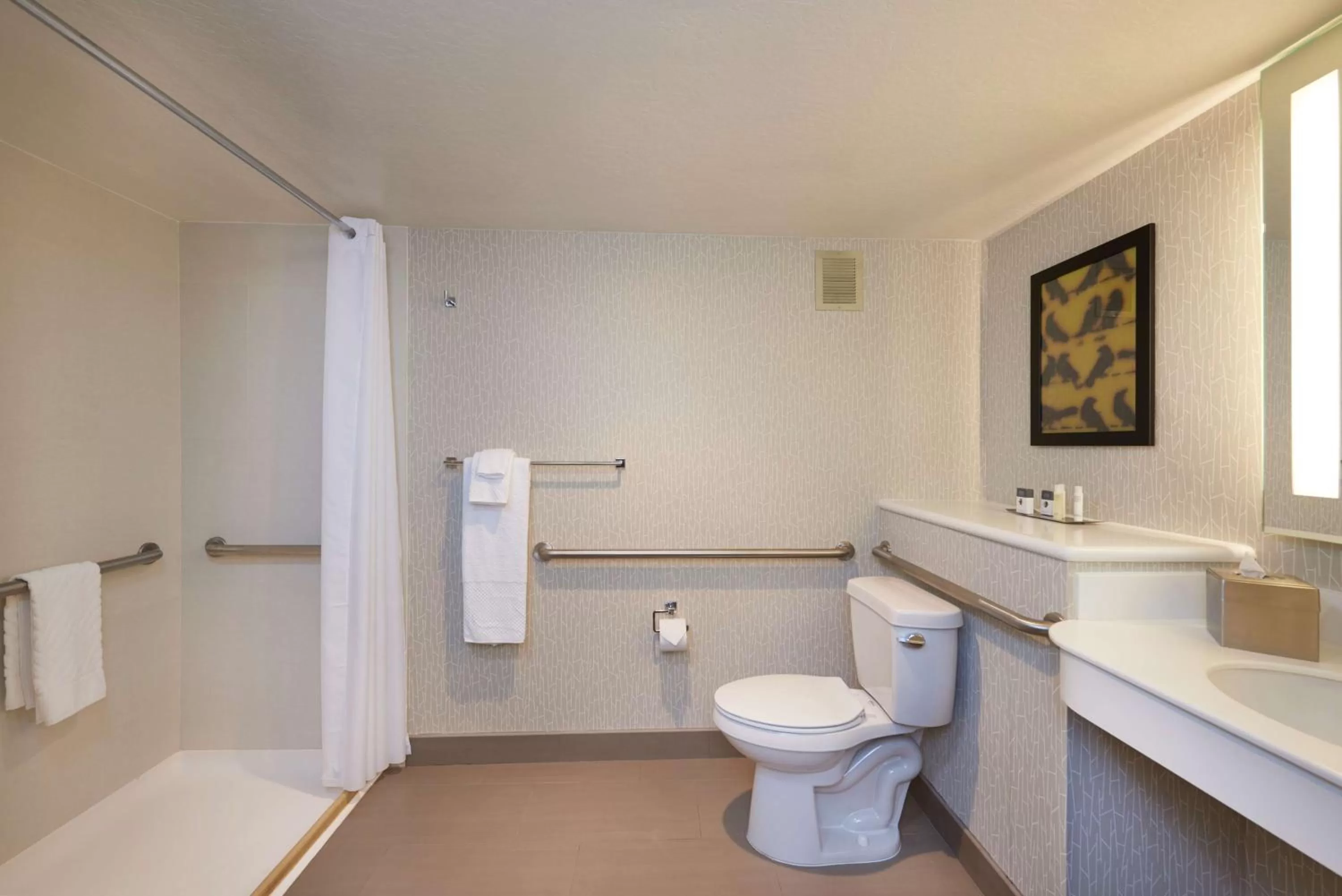 Bathroom in DoubleTree by Hilton Fresno Convention Center