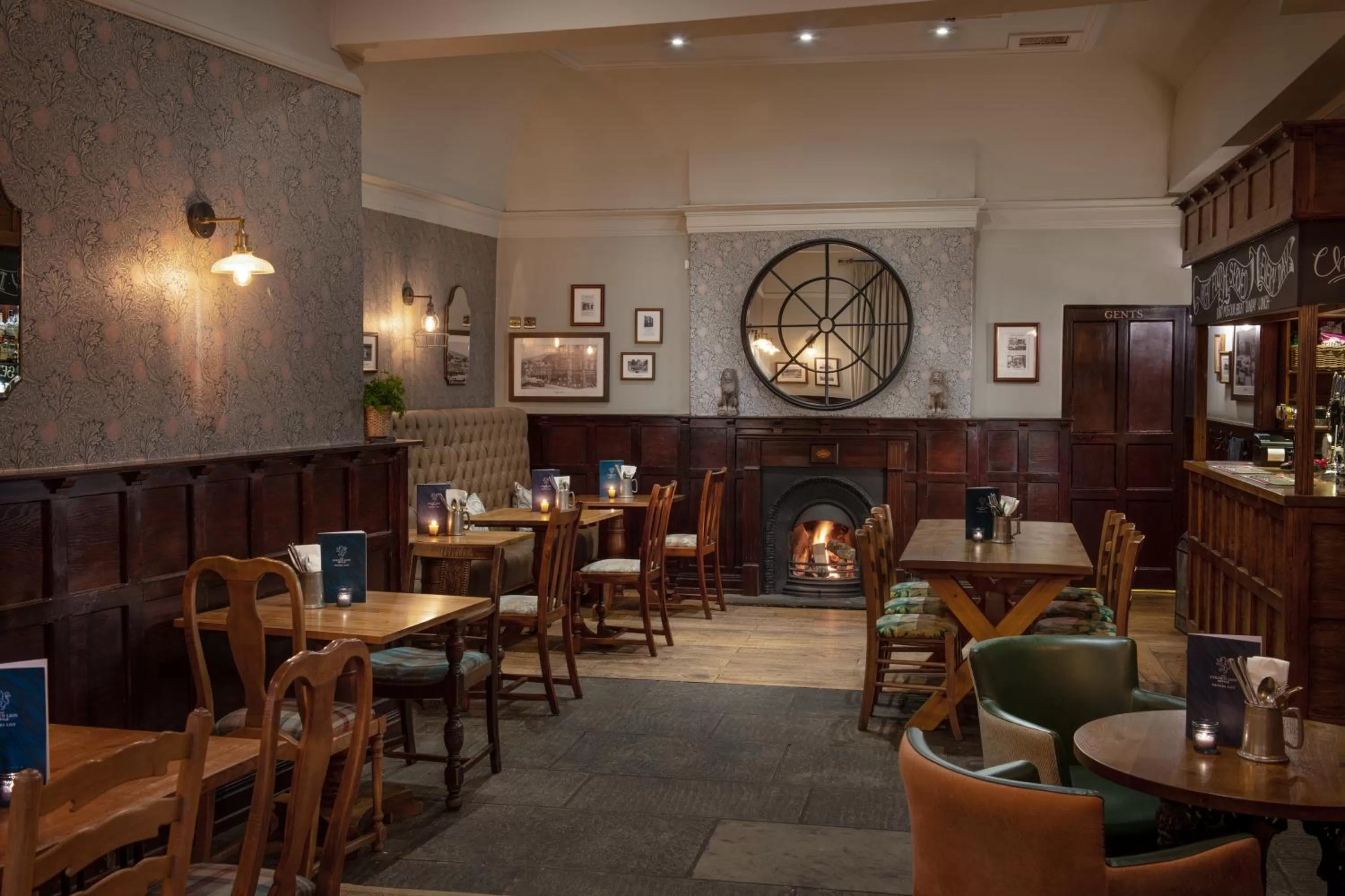 Restaurant/places to eat in The Golden Lion at Settle