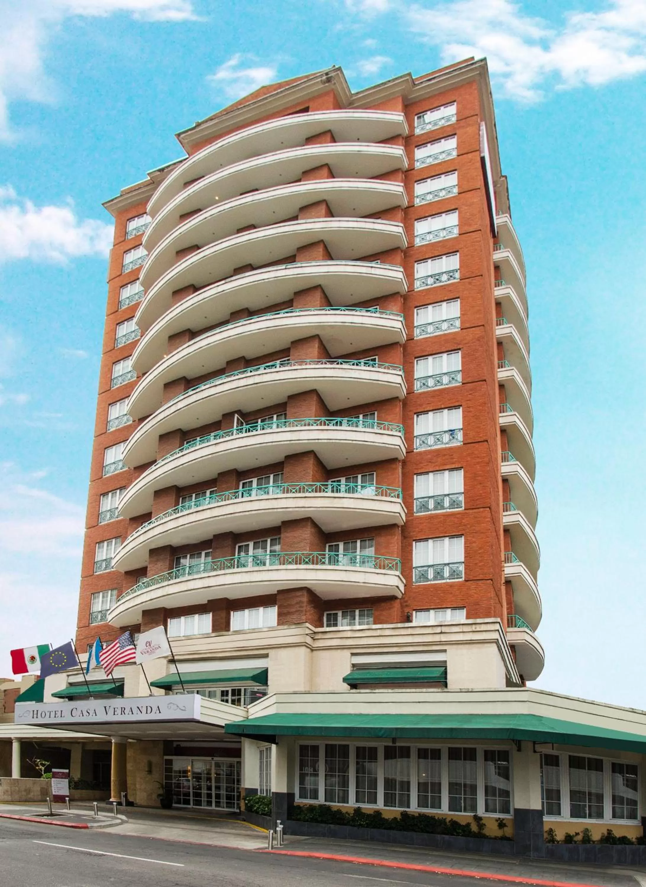 Property building in Hotel Casa Veranda Guatemala