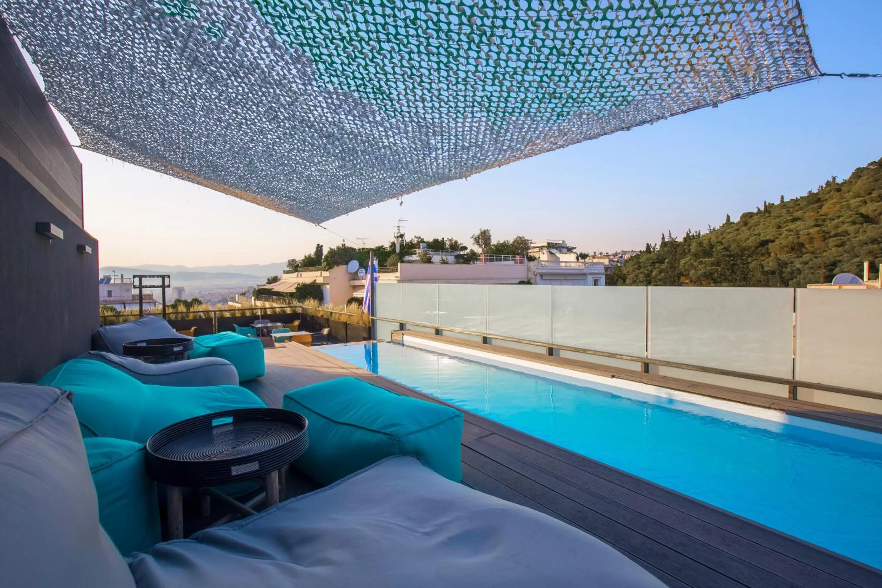 Swimming pool in The Duke Boutique Suites