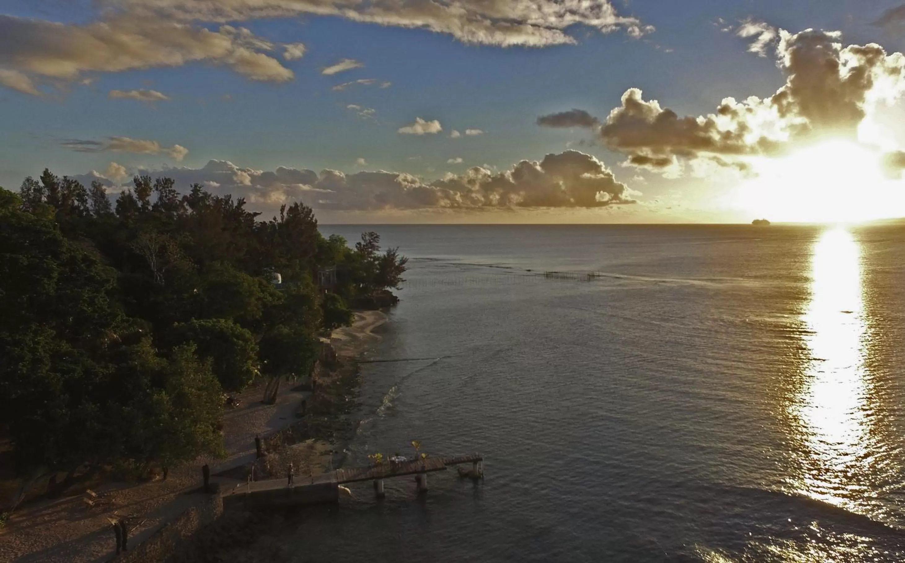 Natural landscape in Paradise Cove Resort