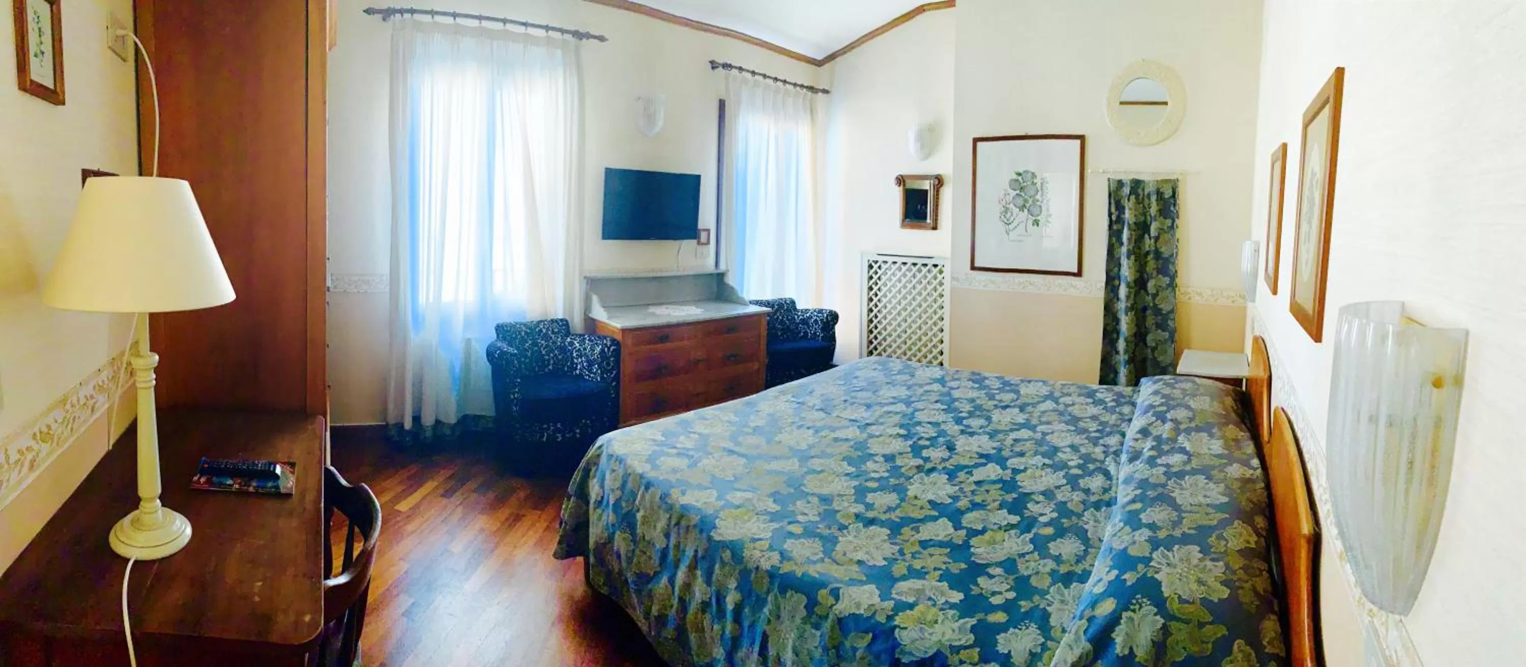 Bed in Hotel La Calcina