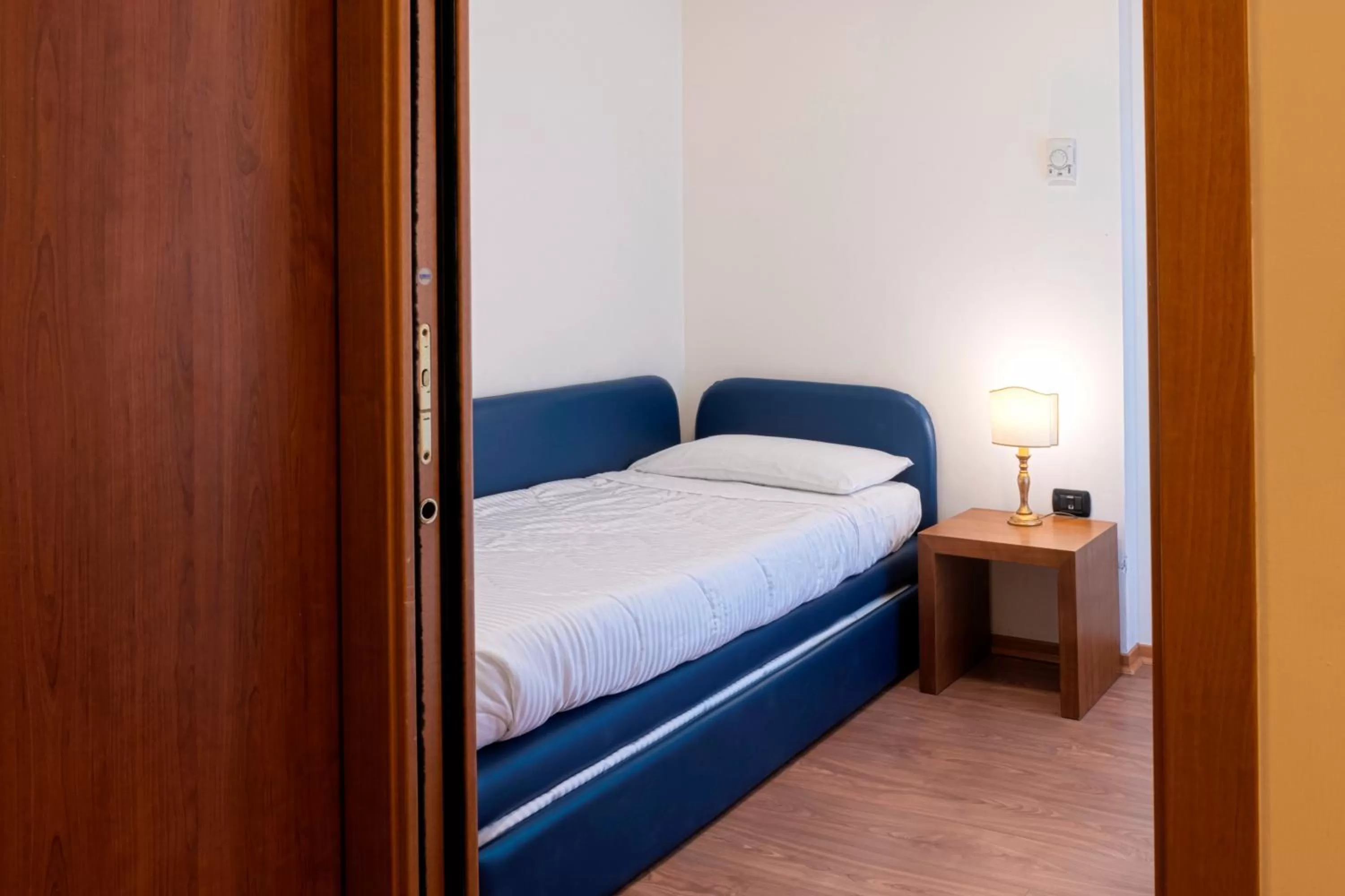 Bed in Hotel International