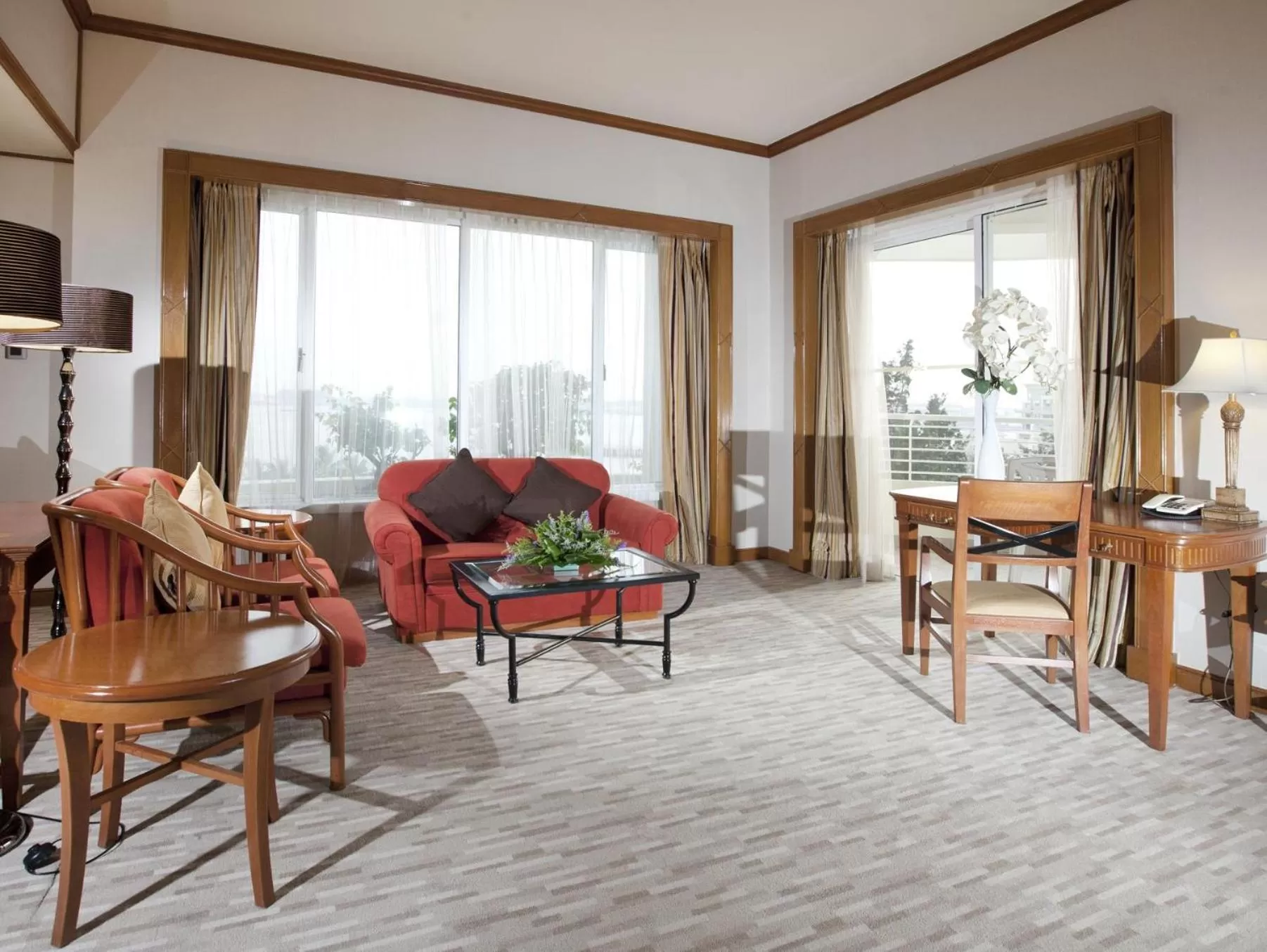 Living room in Dorsett Grand Labuan