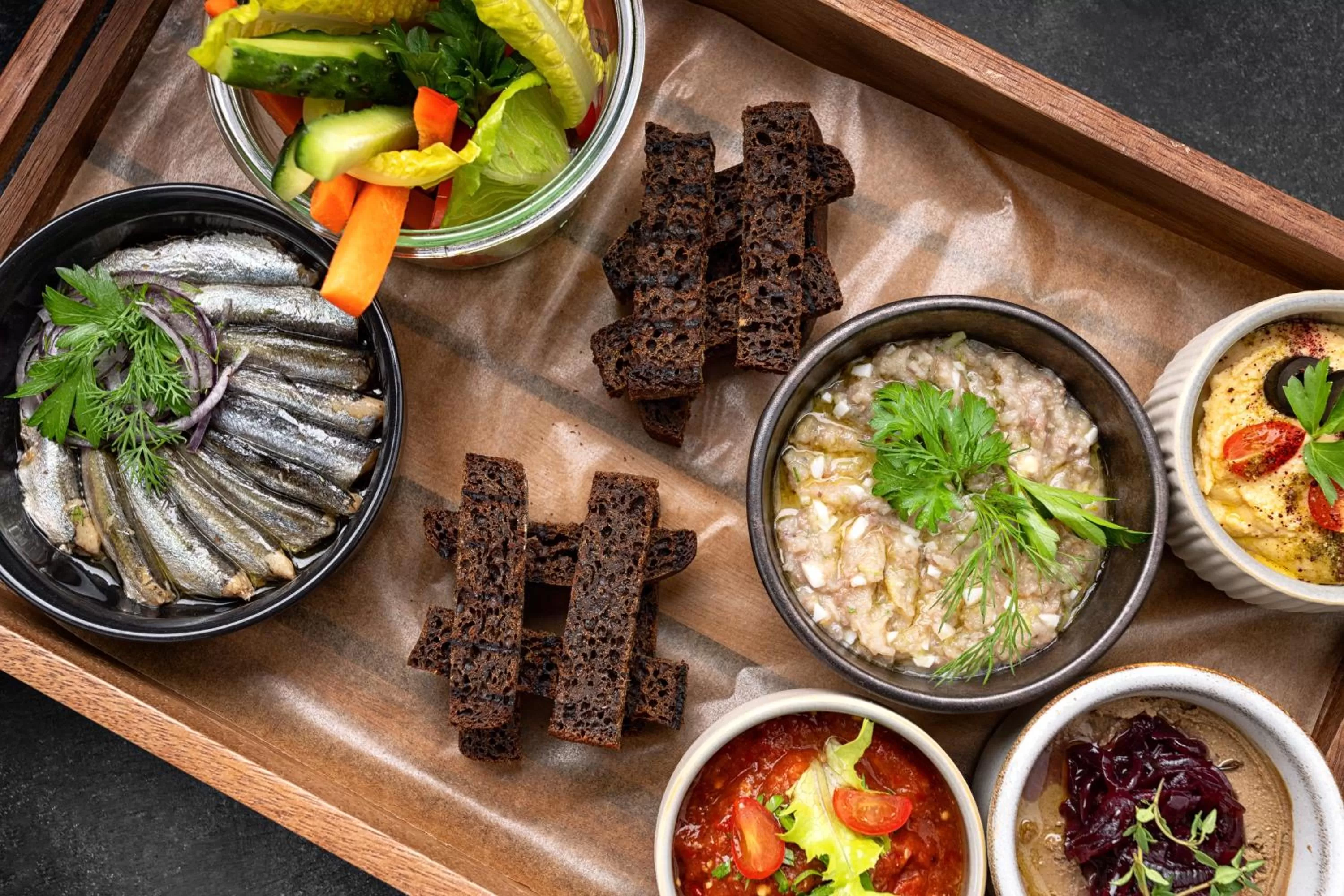 Food close-up in Radisson Hotel City Centre Odesa