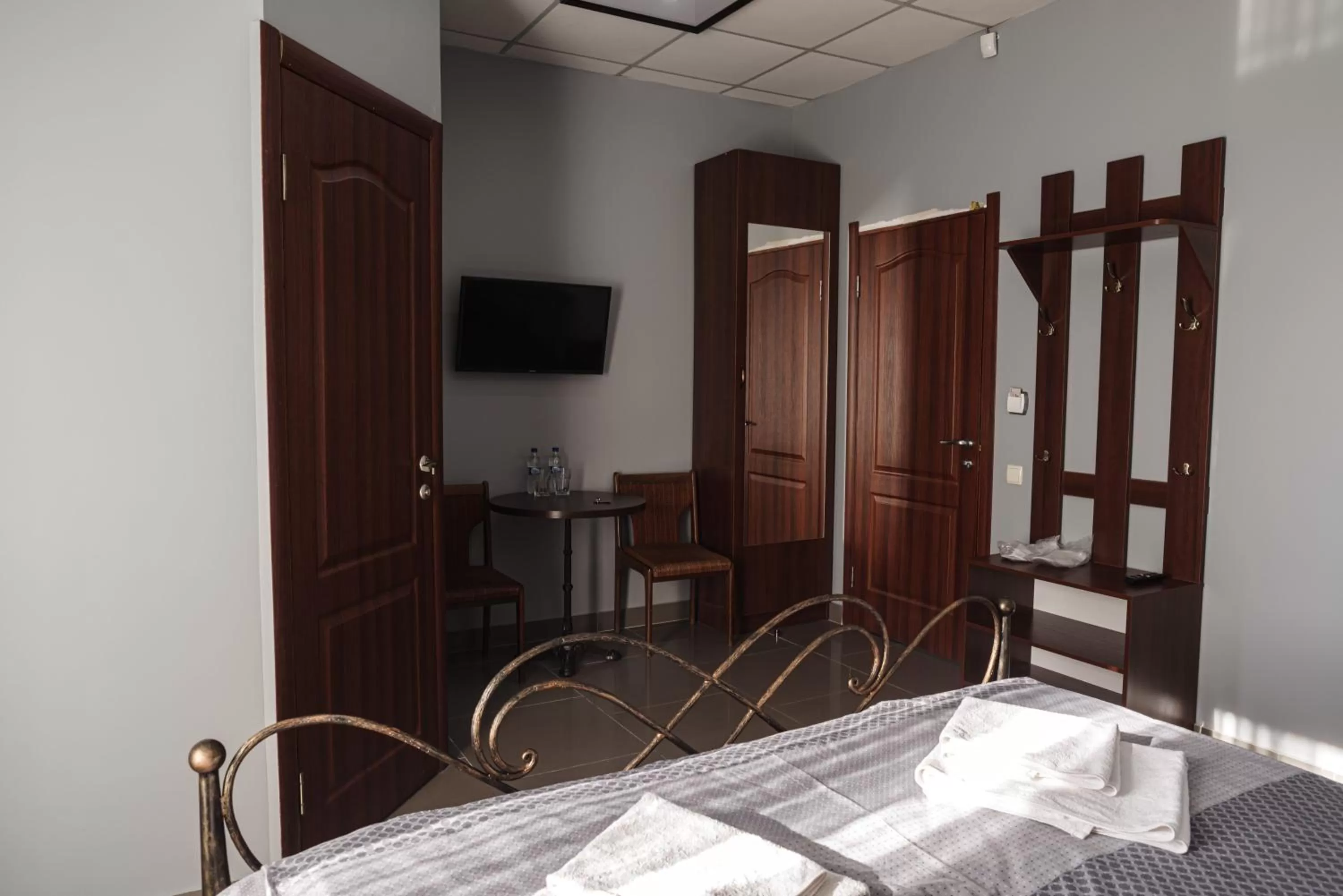 Bed in Ermitazh Hotel Complex