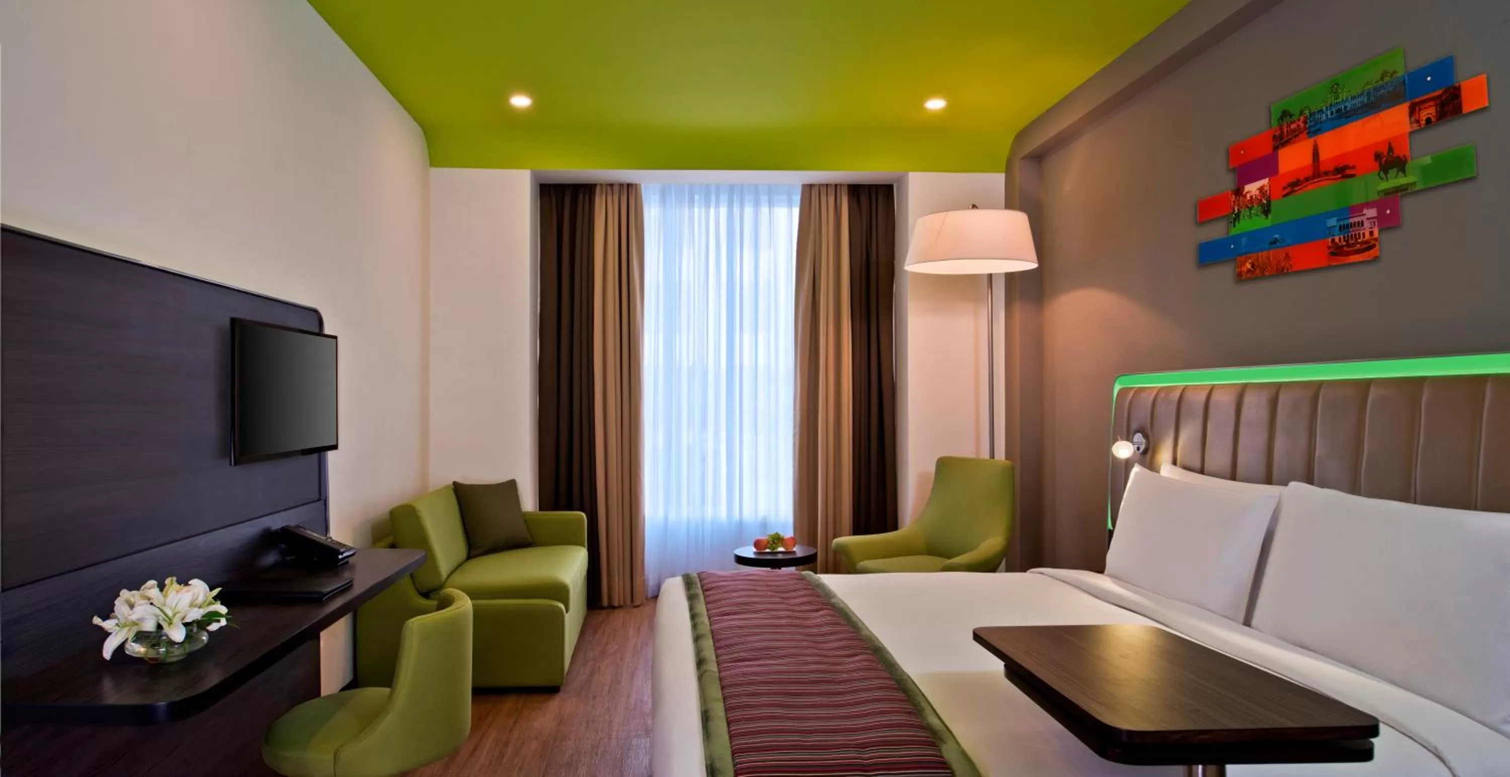 Bed in Park Inn By Radisson Amritsar Airport