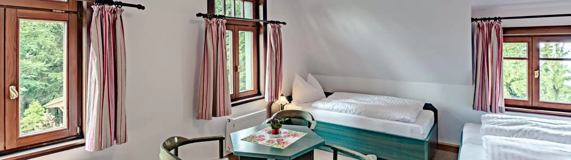 Photo of the whole room, Bed in Auersberg Haus