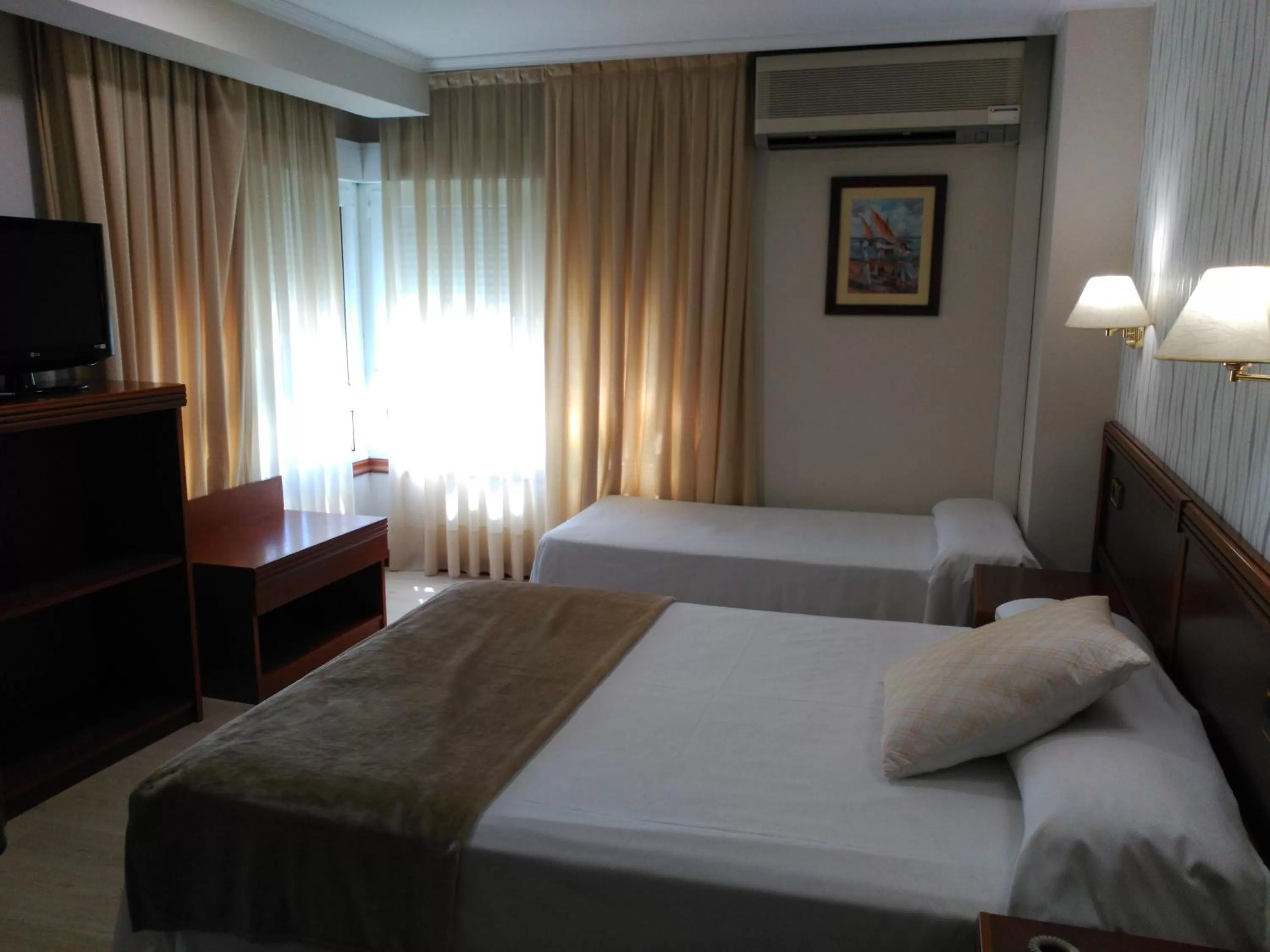 Decorative detail, Bed in Hotel Villa de Marin