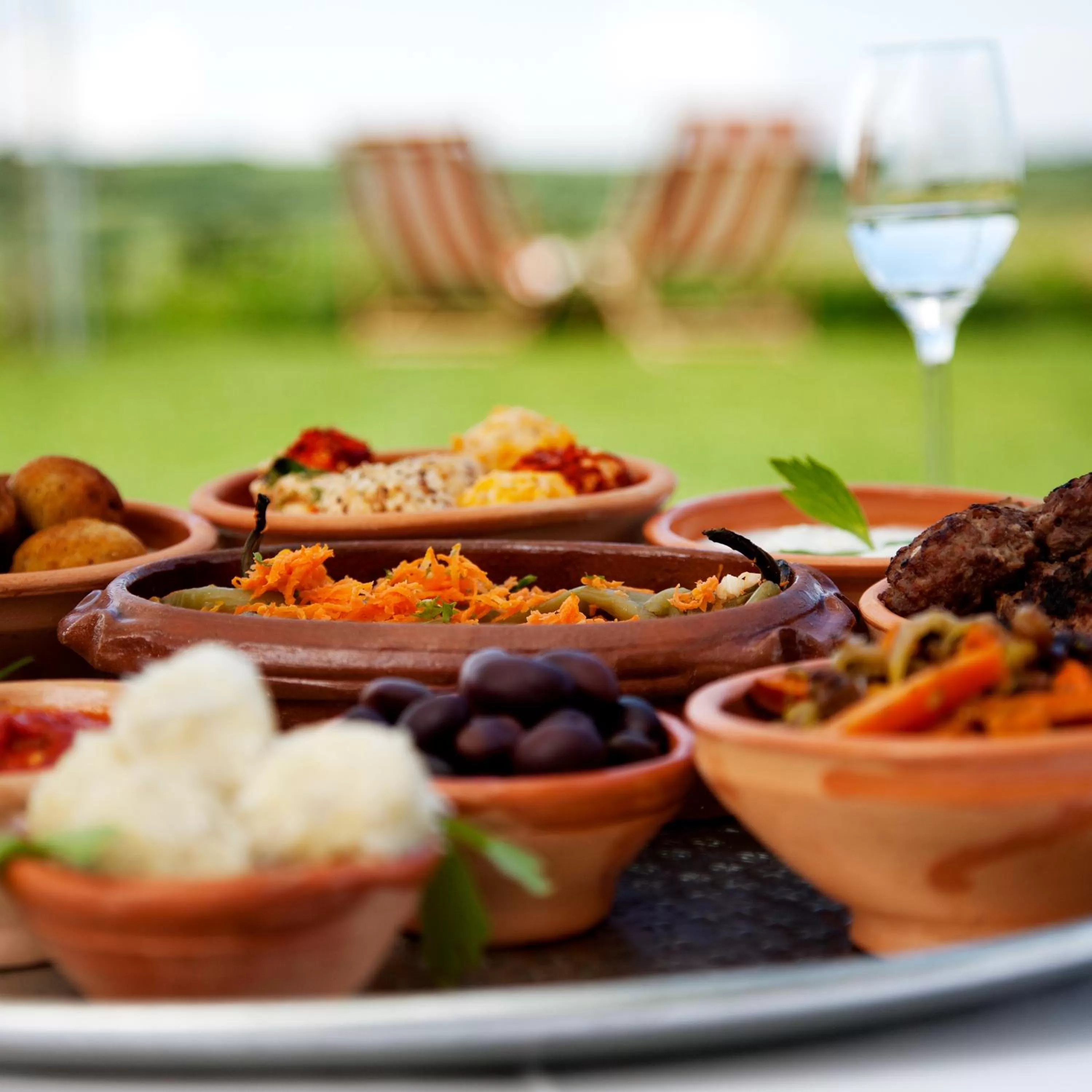 Food close-up in Hotel Gracanica