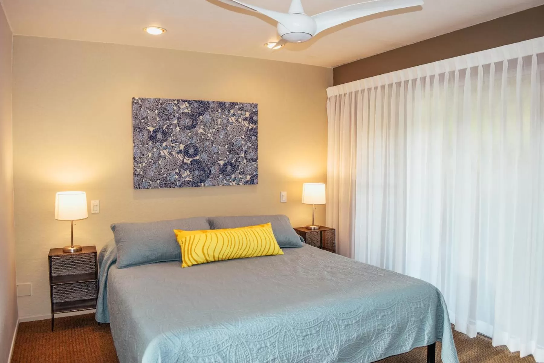 Bedroom, Bed in Napili Village Hotel