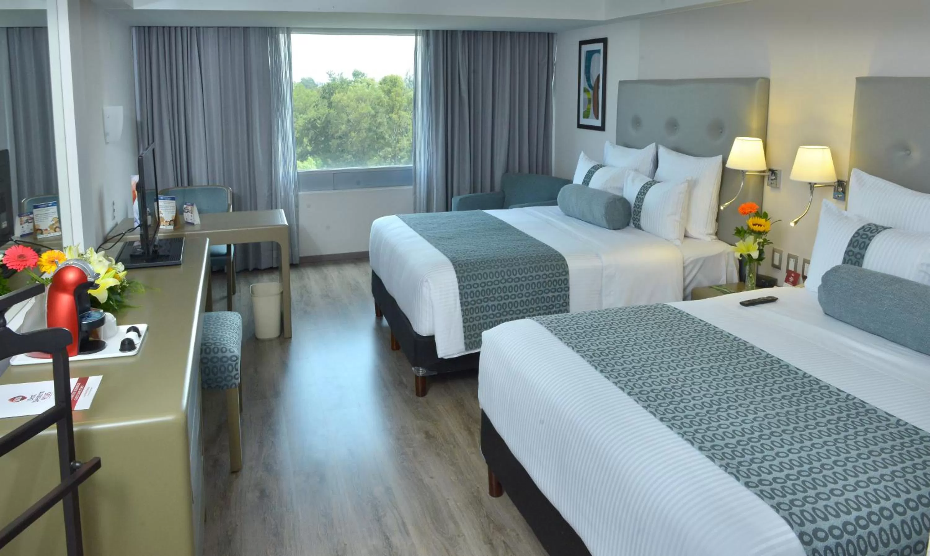 Bed in Grand Cantalagua Hotel Morelia, BW Signature Collection