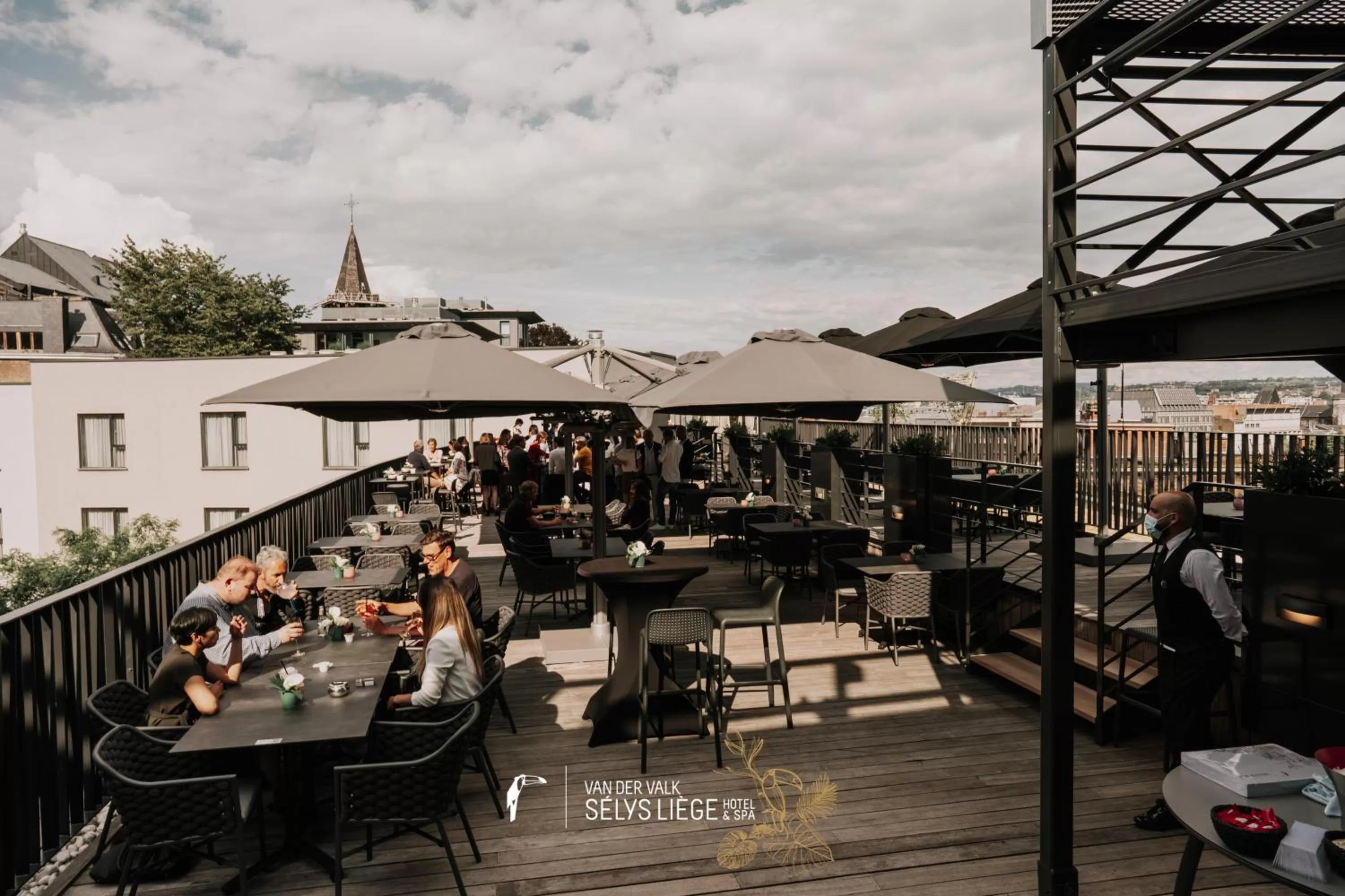 Restaurant/places to eat in Van Der Valk Sélys Liège Hotel & Spa