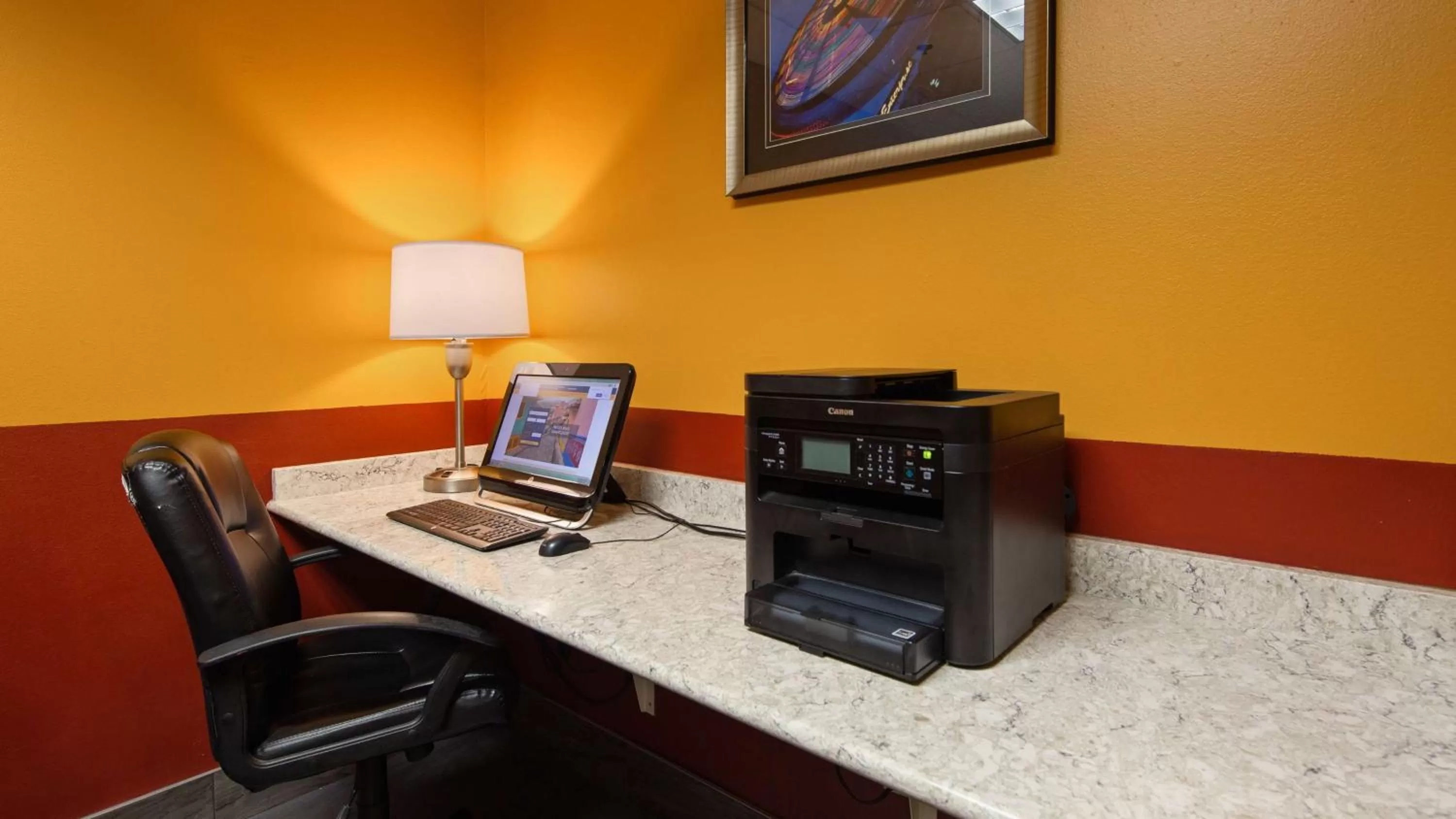 On site in Best Western the Inn at the Fairgrounds