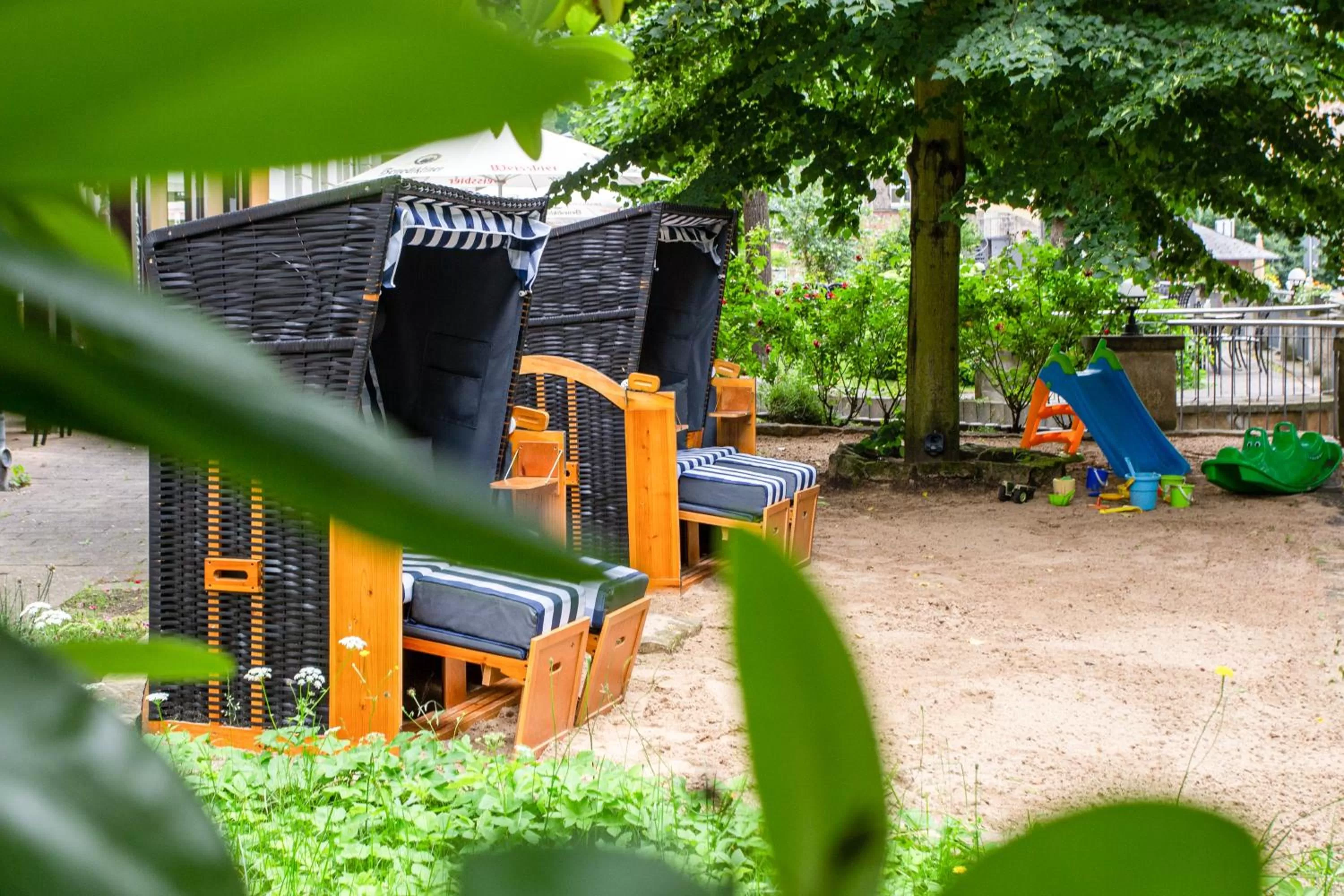 Garden in Hotel Lindenhof Bad Schandau