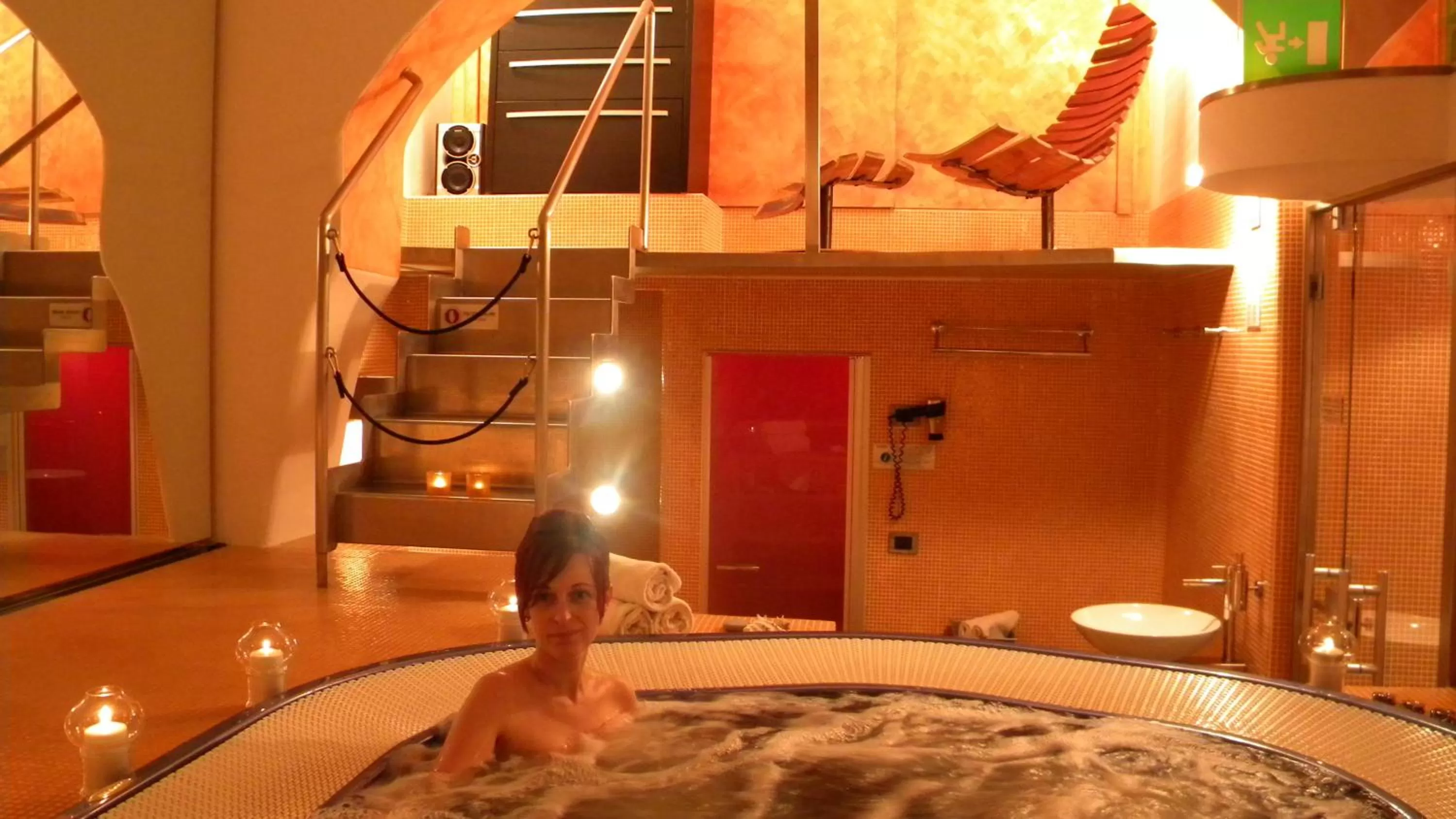 Hot Tub in I Tre Merli Locanda