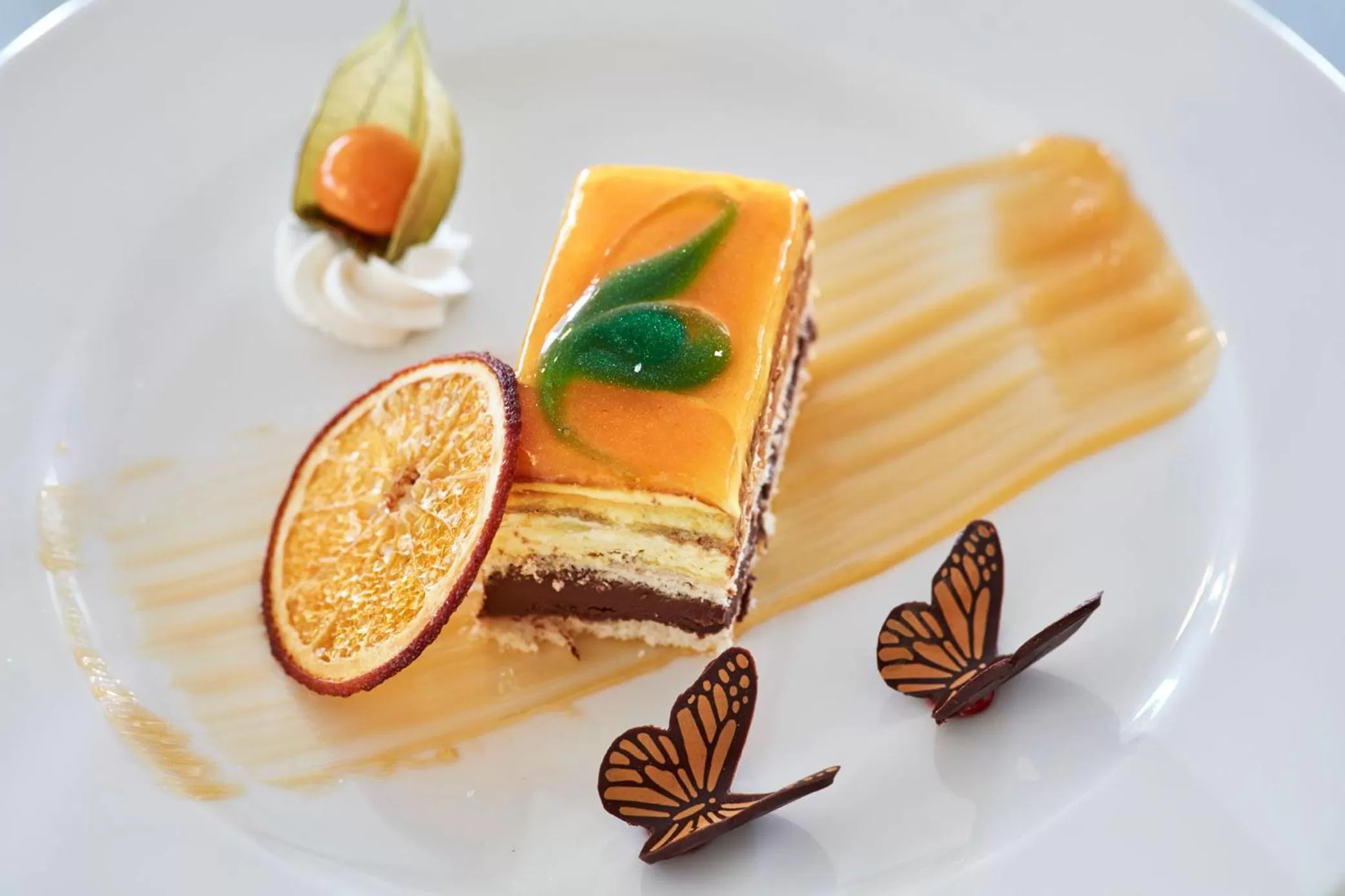 Food close-up in Grecian Bay