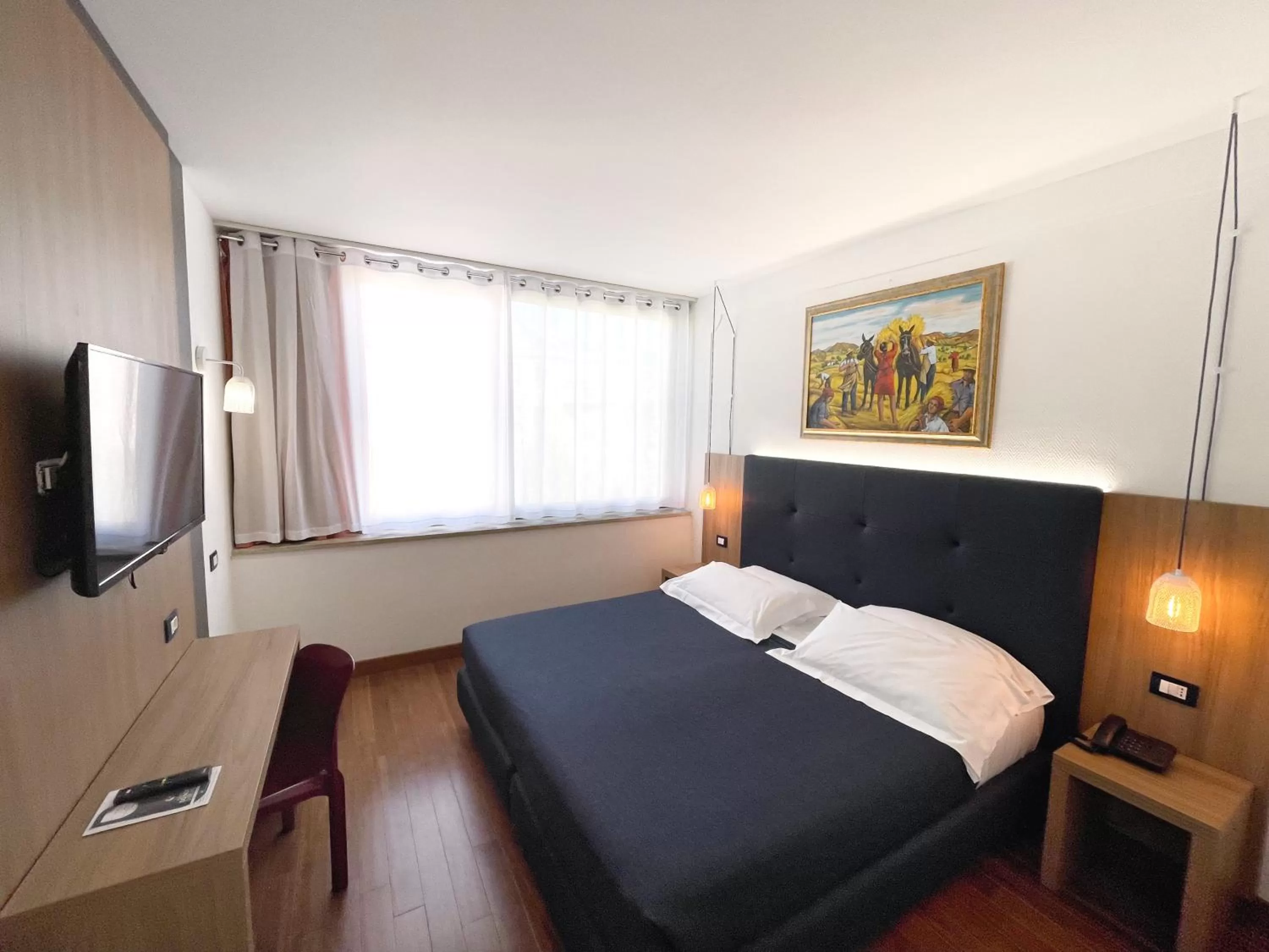 Bed in Colleverde Park Hotel