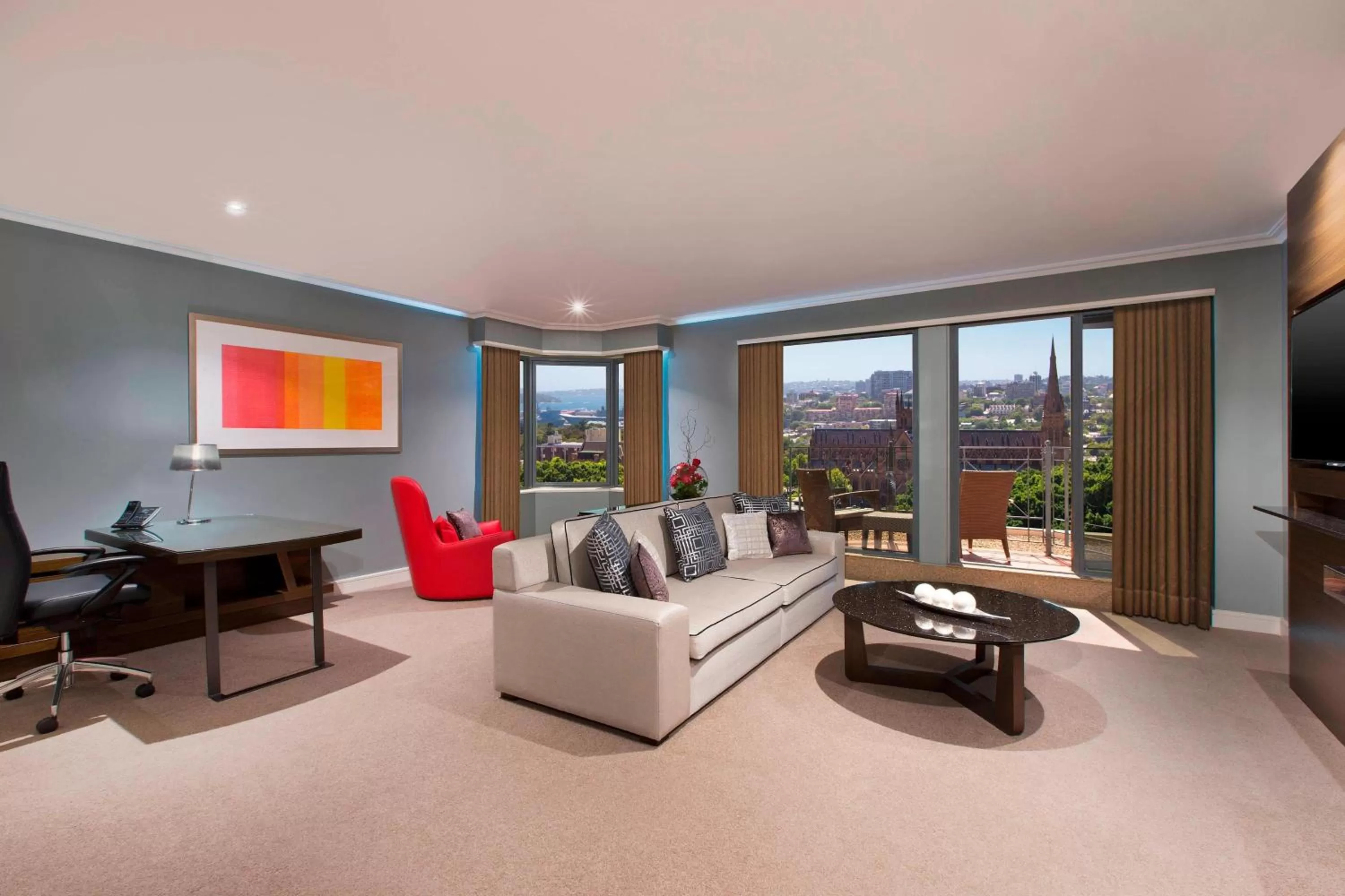 Living room in Sheraton Grand Sydney Hyde Park