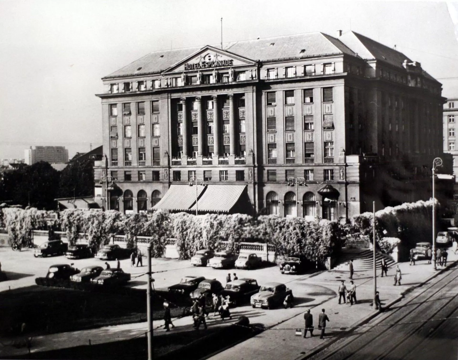 Property building in Esplanade Zagreb Hotel