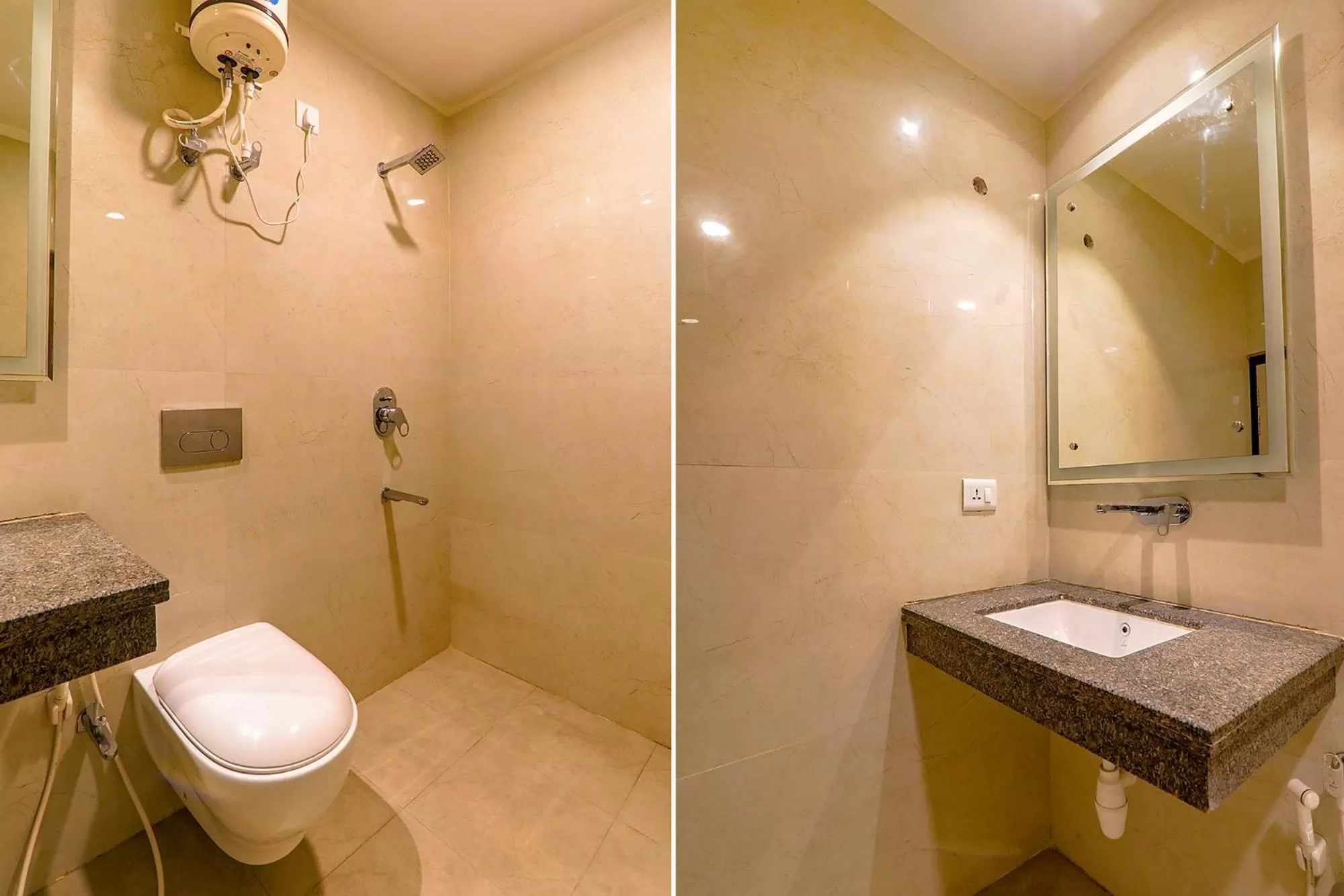 Bathroom in FabHotel Maya Crystal